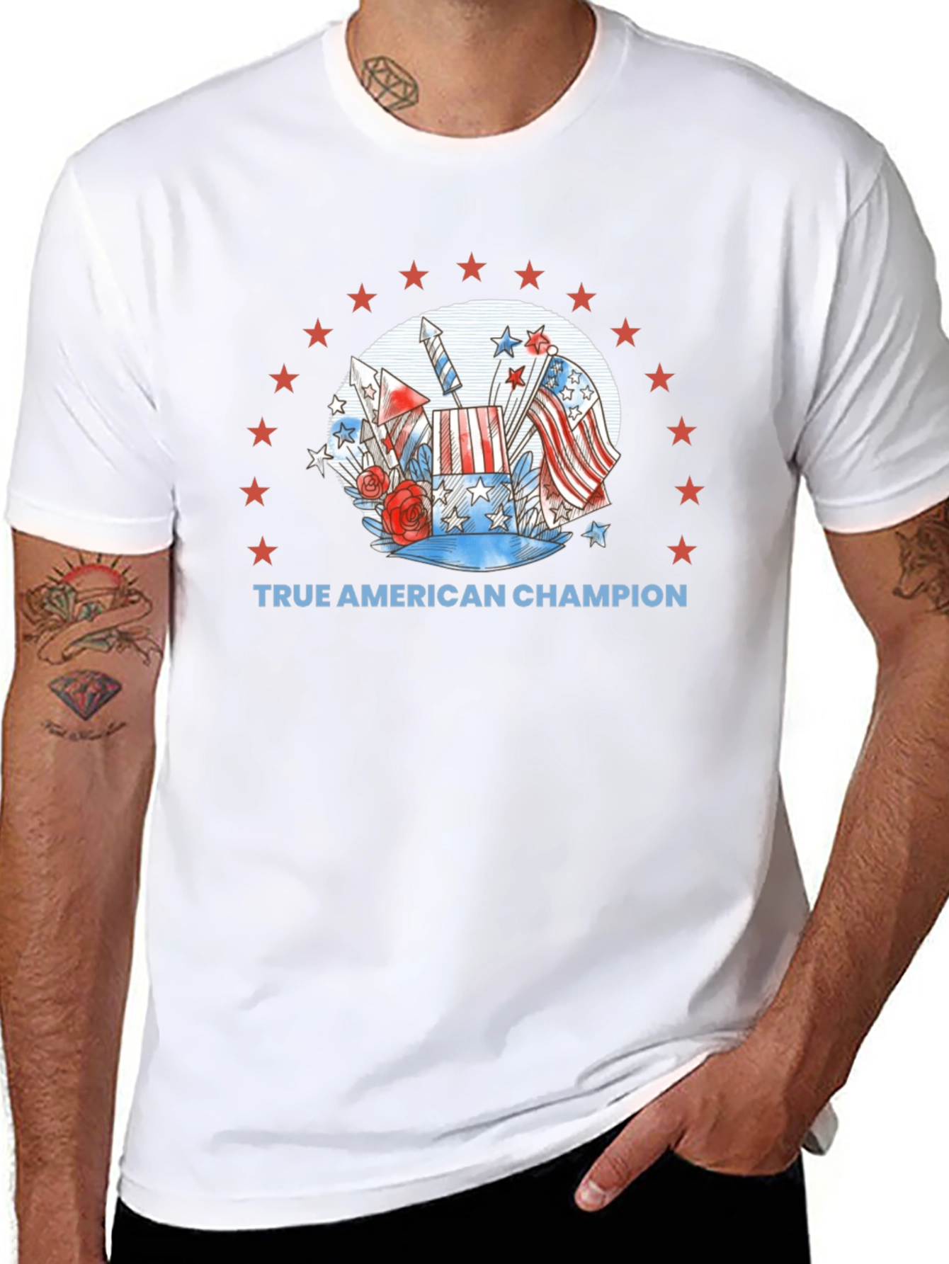 True American Champion Graphic T-Shirt