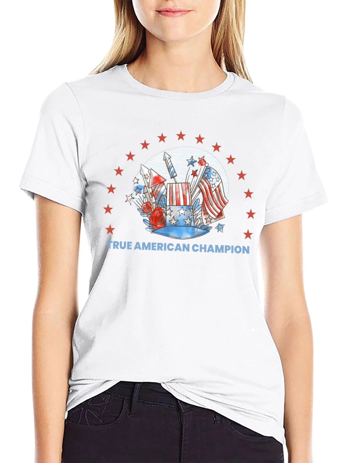 True American Champion Graphic T-Shirt