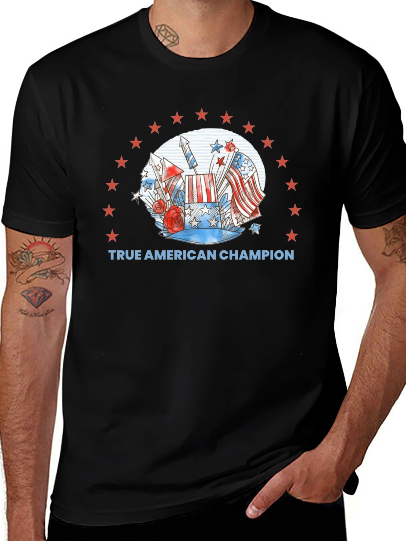 True American Champion Graphic T-Shirt