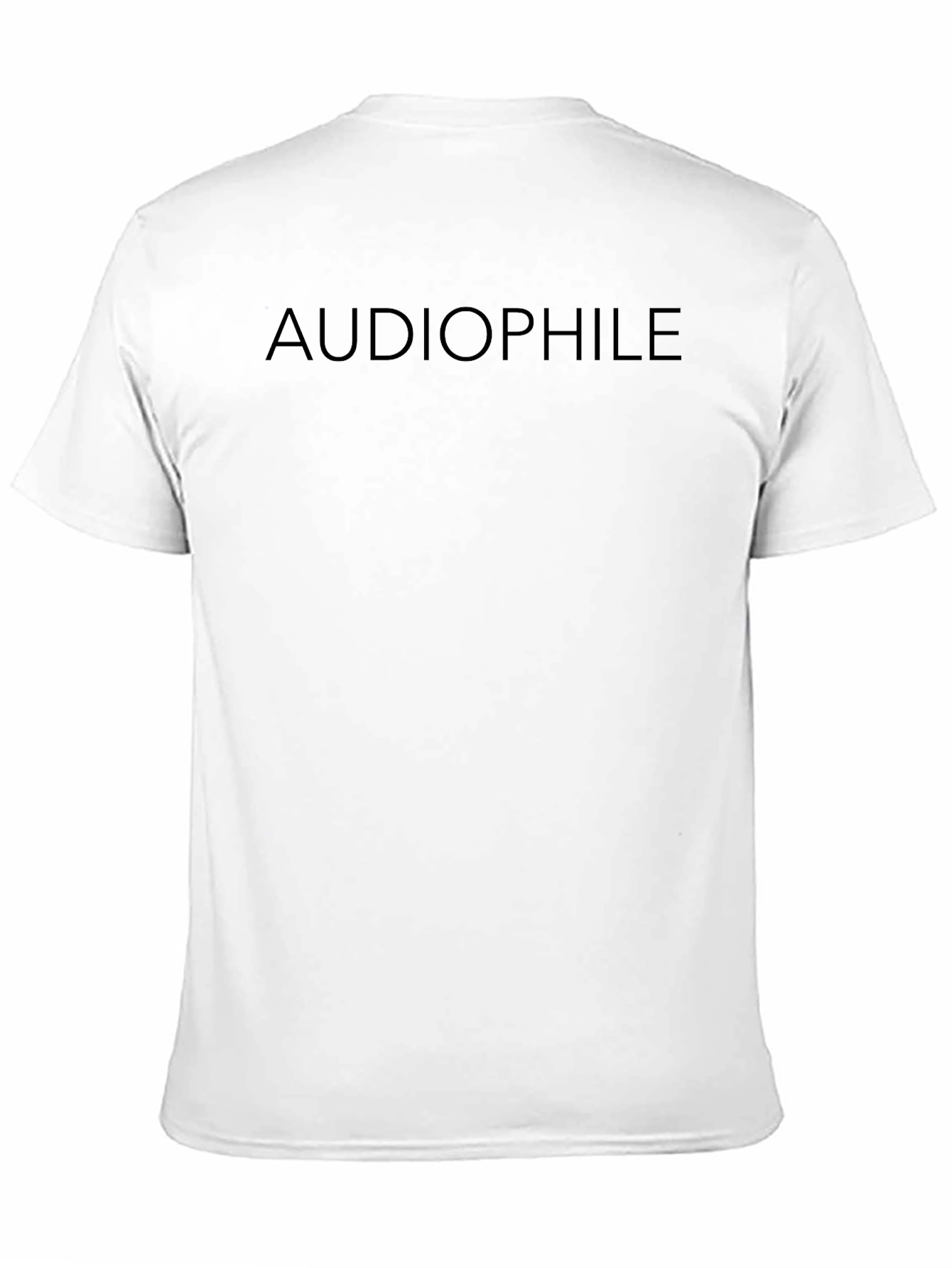Audiophile Black T-Shirt