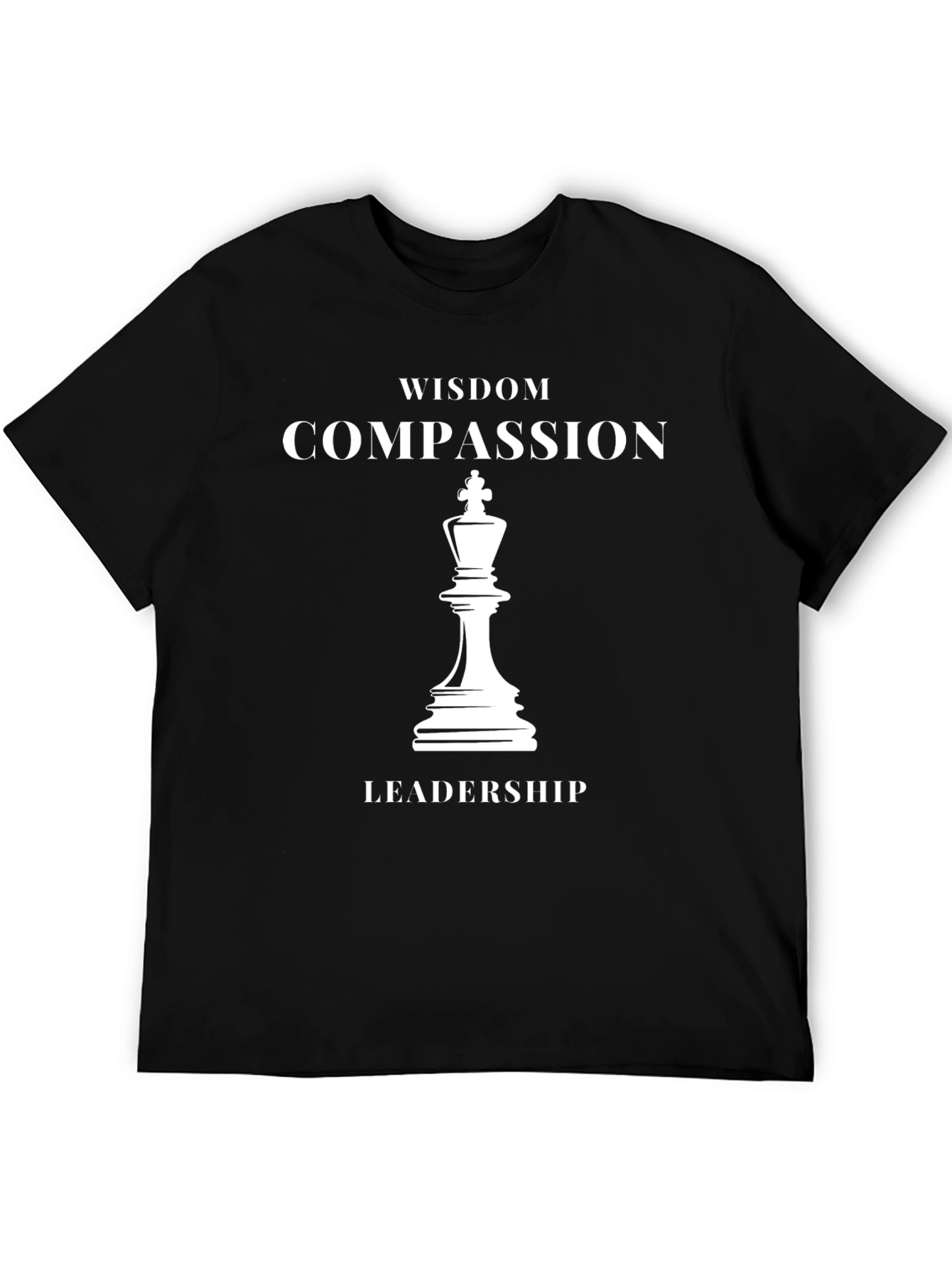 Wisdom Compassion Leadership Graphic Tee