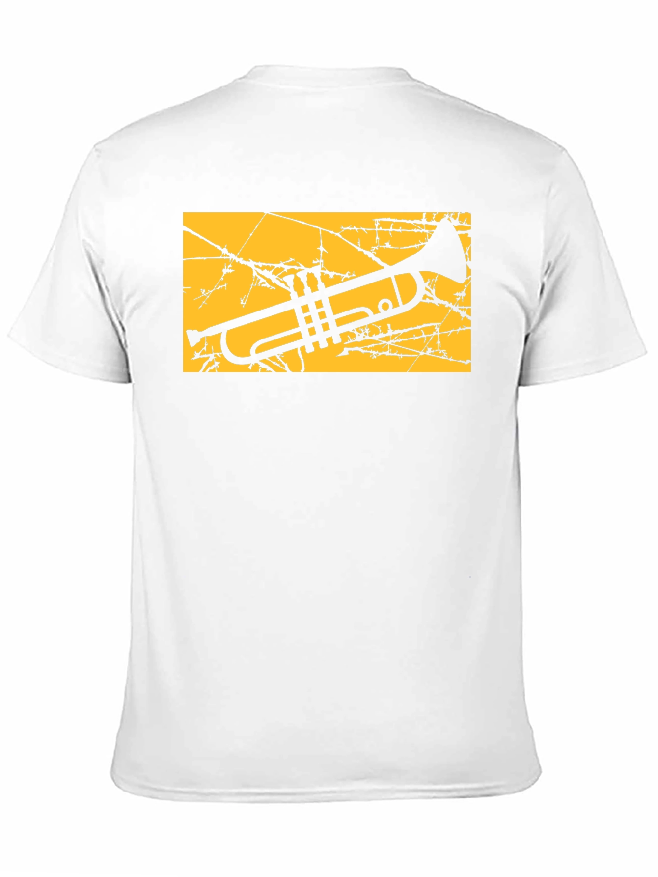 Trumpet Graphic T-Shirt - Black