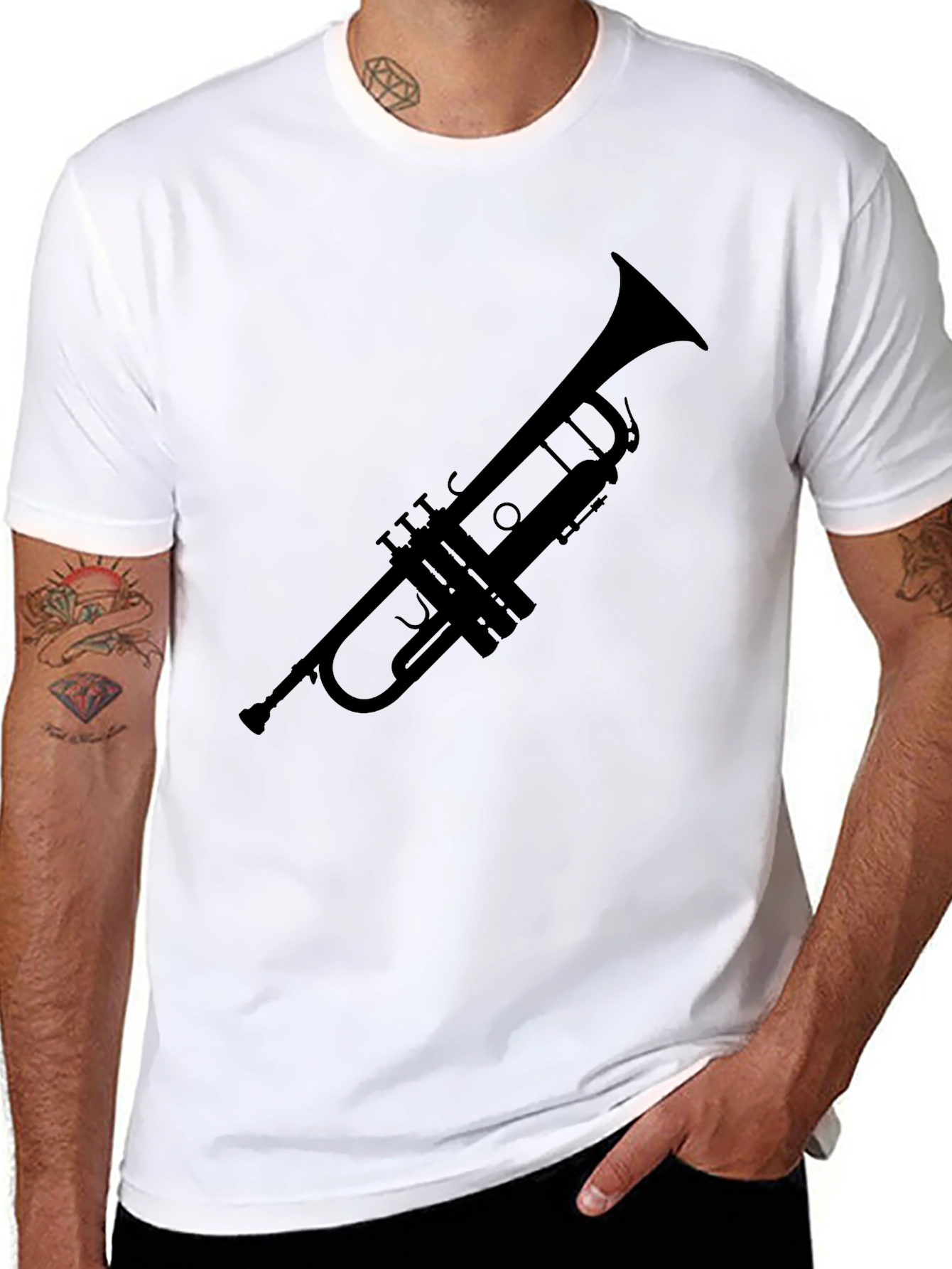 Trumpet T-Shirt - Music Lover Tee