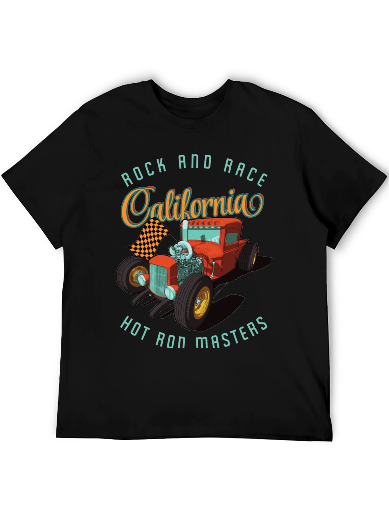 Rock and Race California Hot Rod Masters Tee