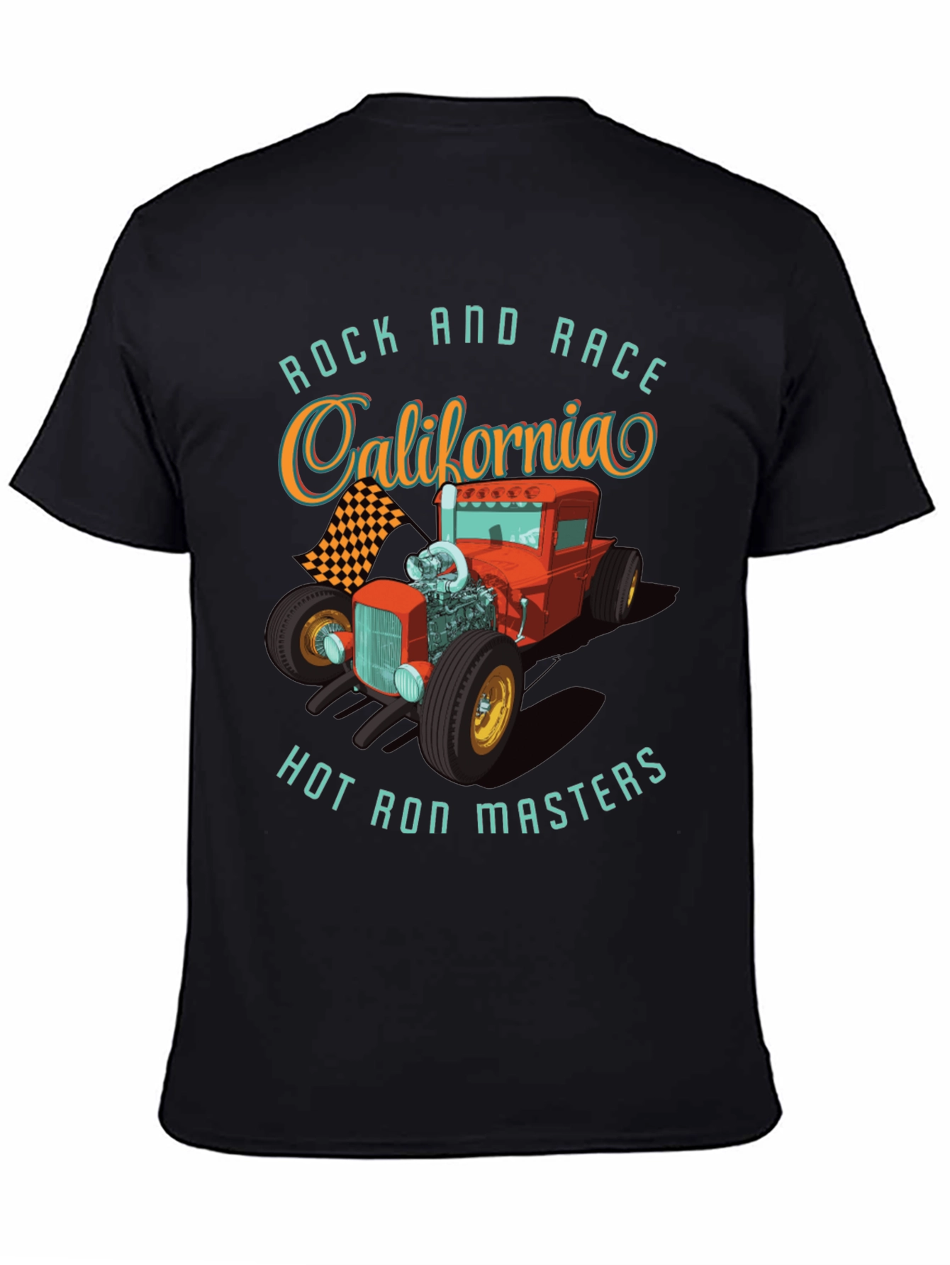 Rock and Race California Hot Rod Masters Tee