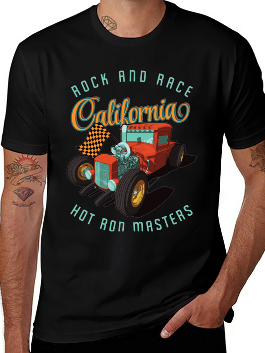 Rock and Race California Hot Rod Masters Tee