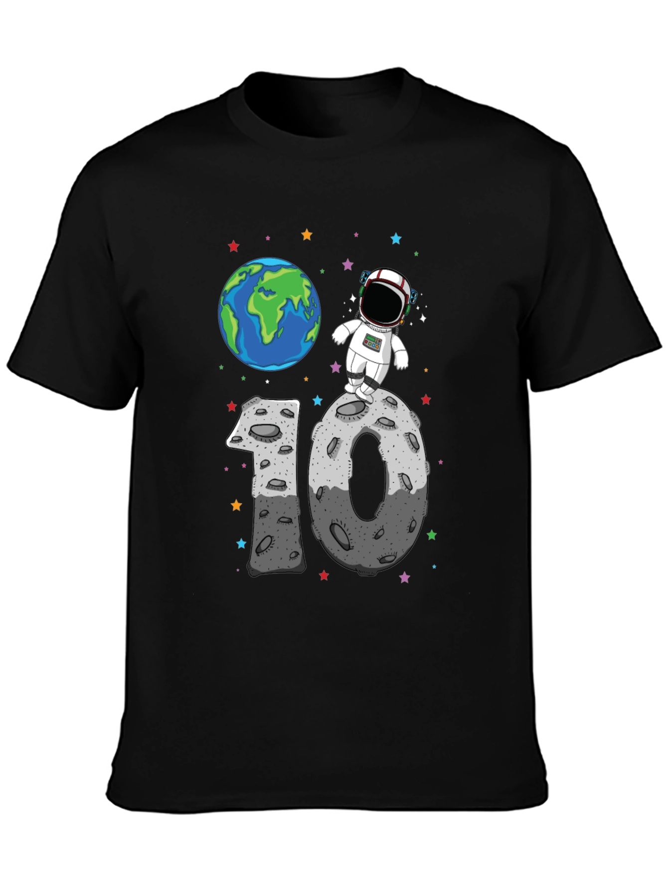 Astronaut 10th Birthday T-Shirt - Space Theme!
