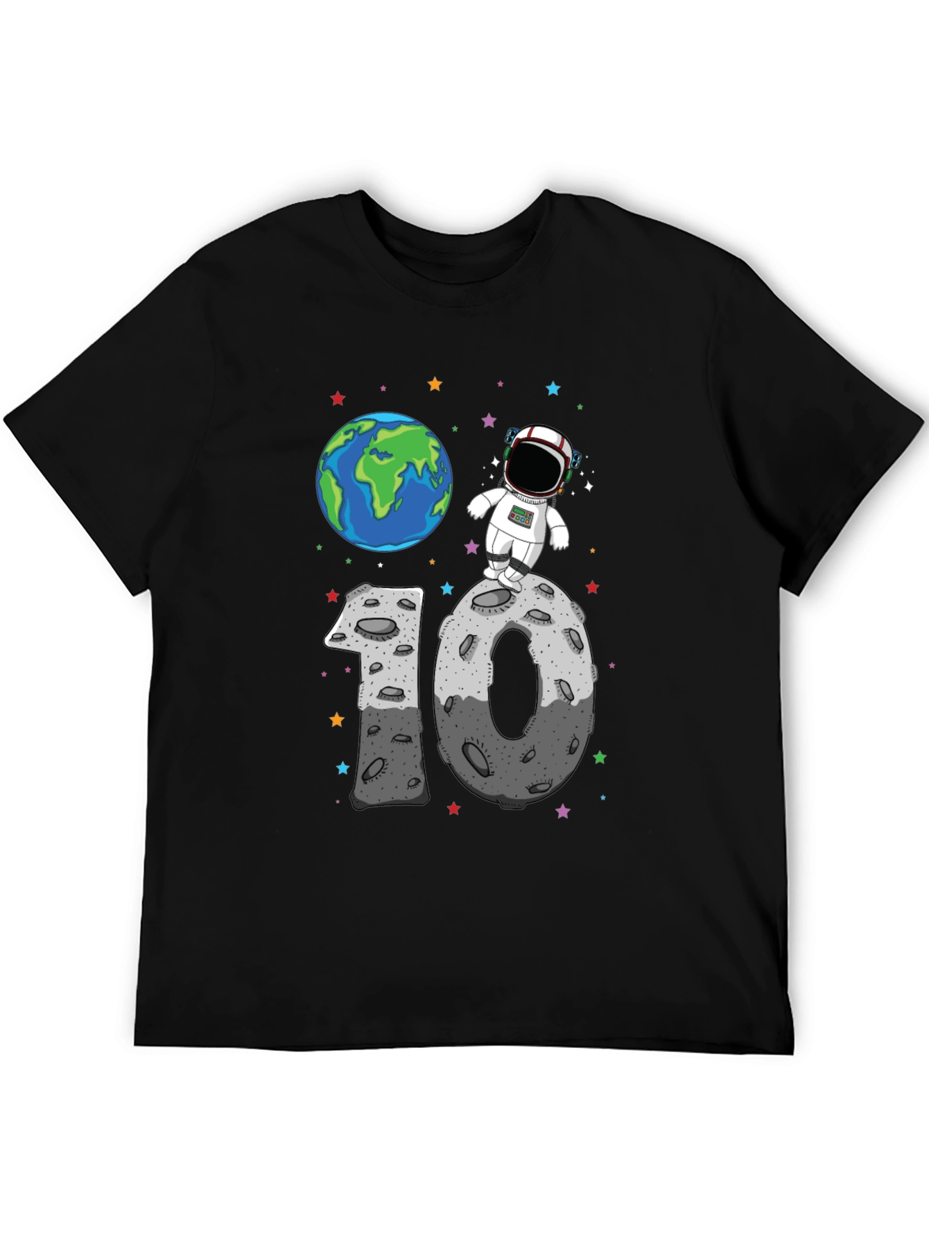 Astronaut 10th Birthday T-Shirt - Space Theme!
