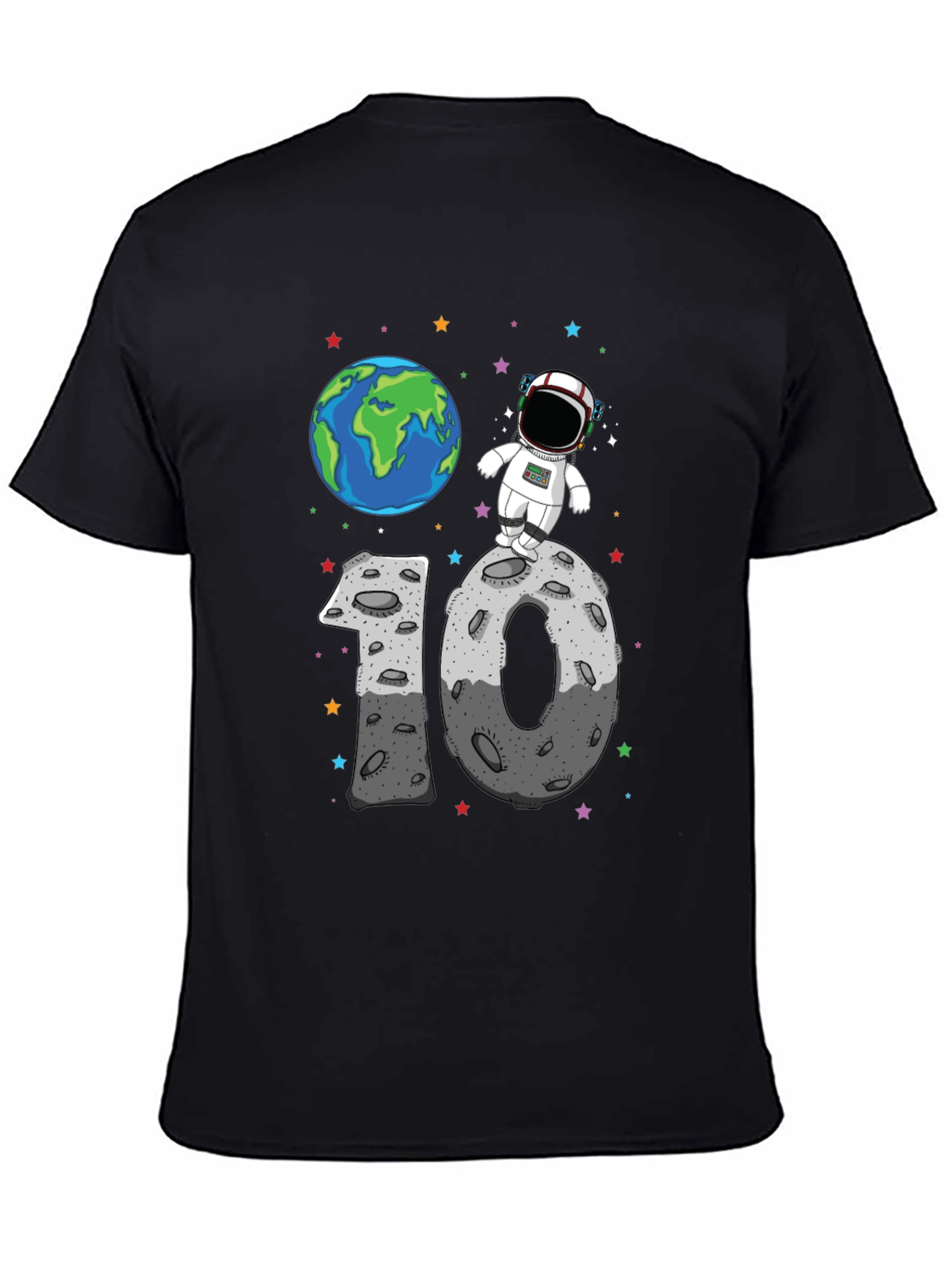 Astronaut 10th Birthday T-Shirt - Space Theme!