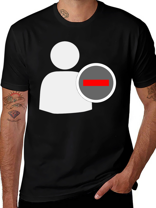 Remove Account Black T-Shirt
