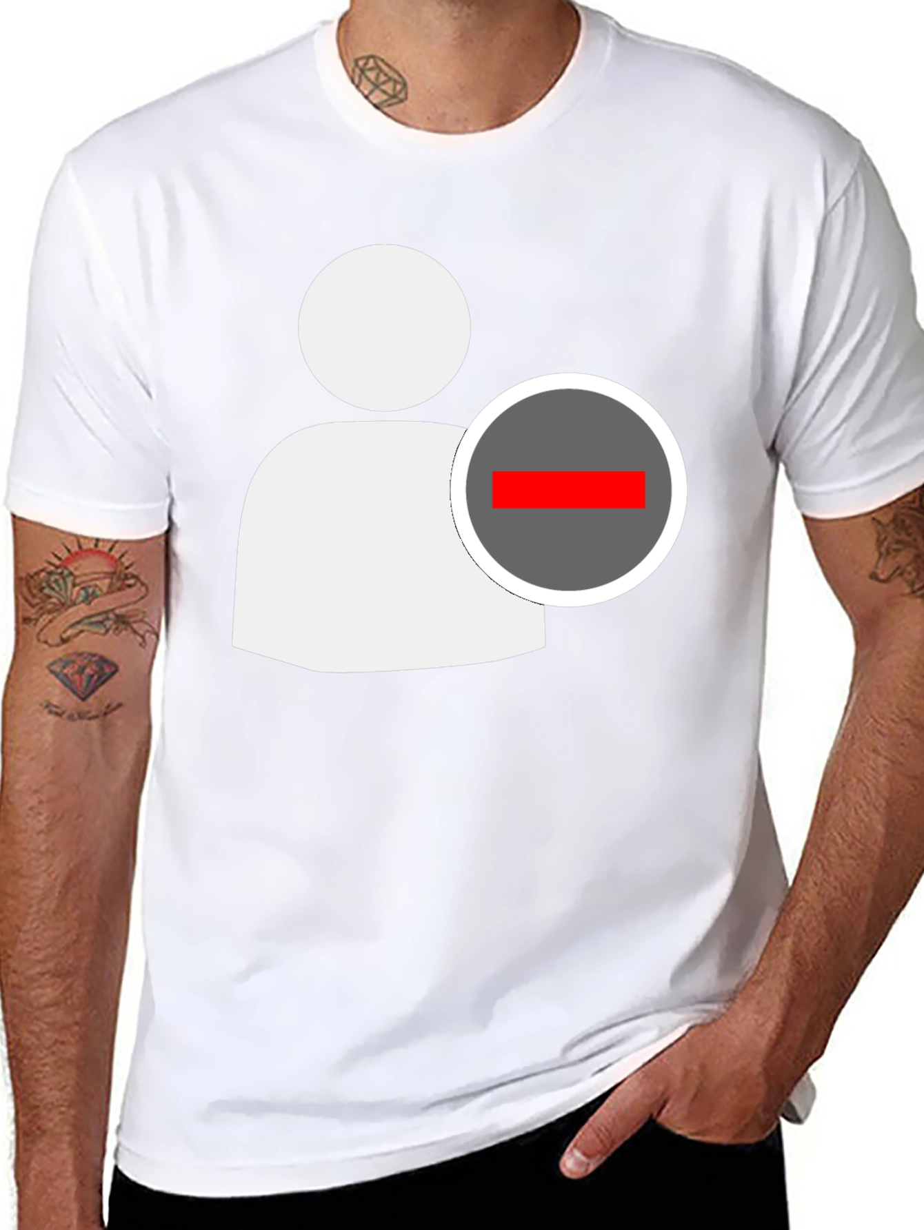 Remove Account Black T-Shirt