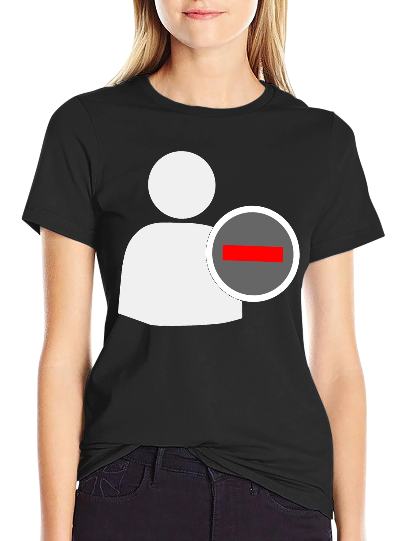 Remove Account Black T-Shirt