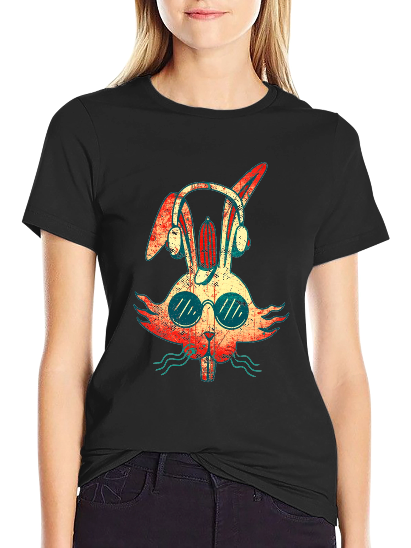 Retro Bunny Graphic Tee