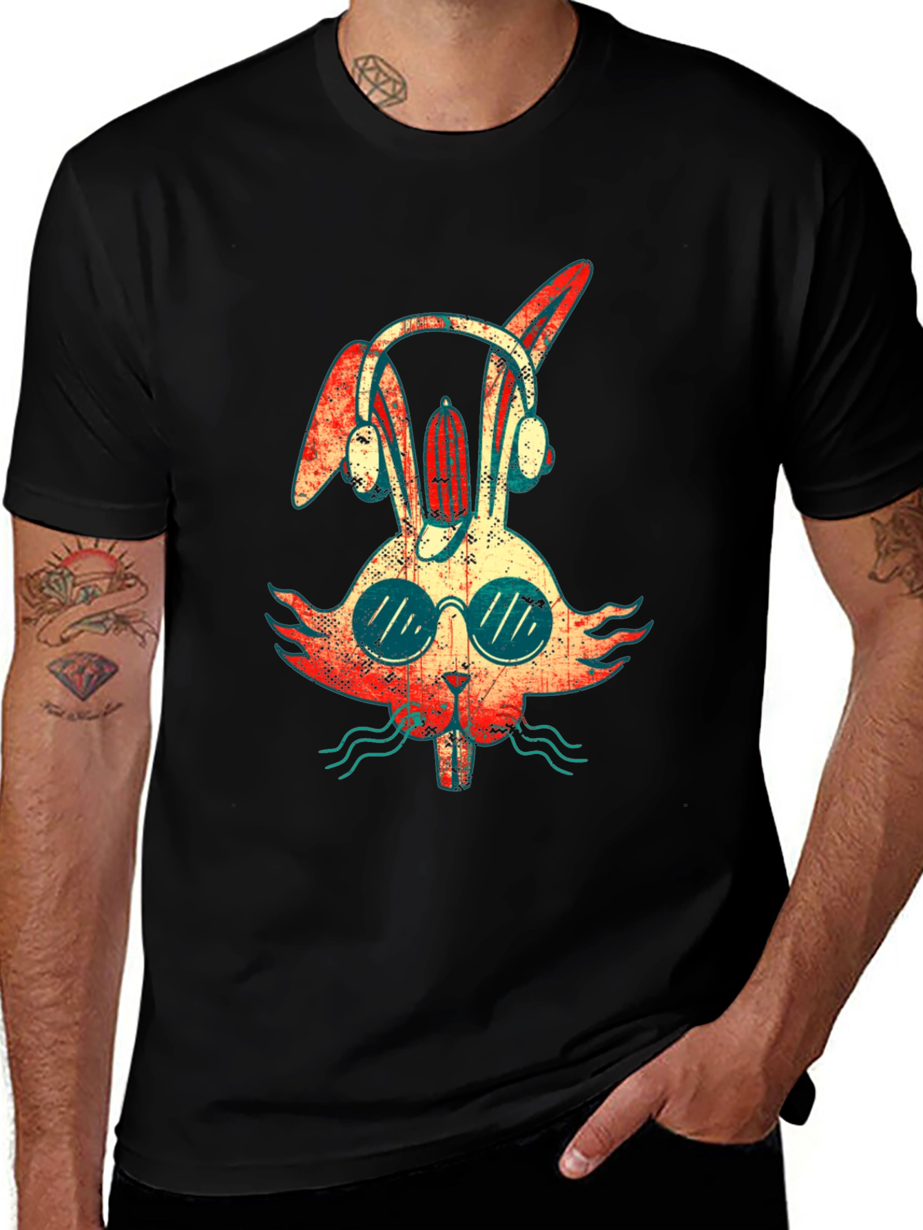 Retro Bunny Graphic Tee