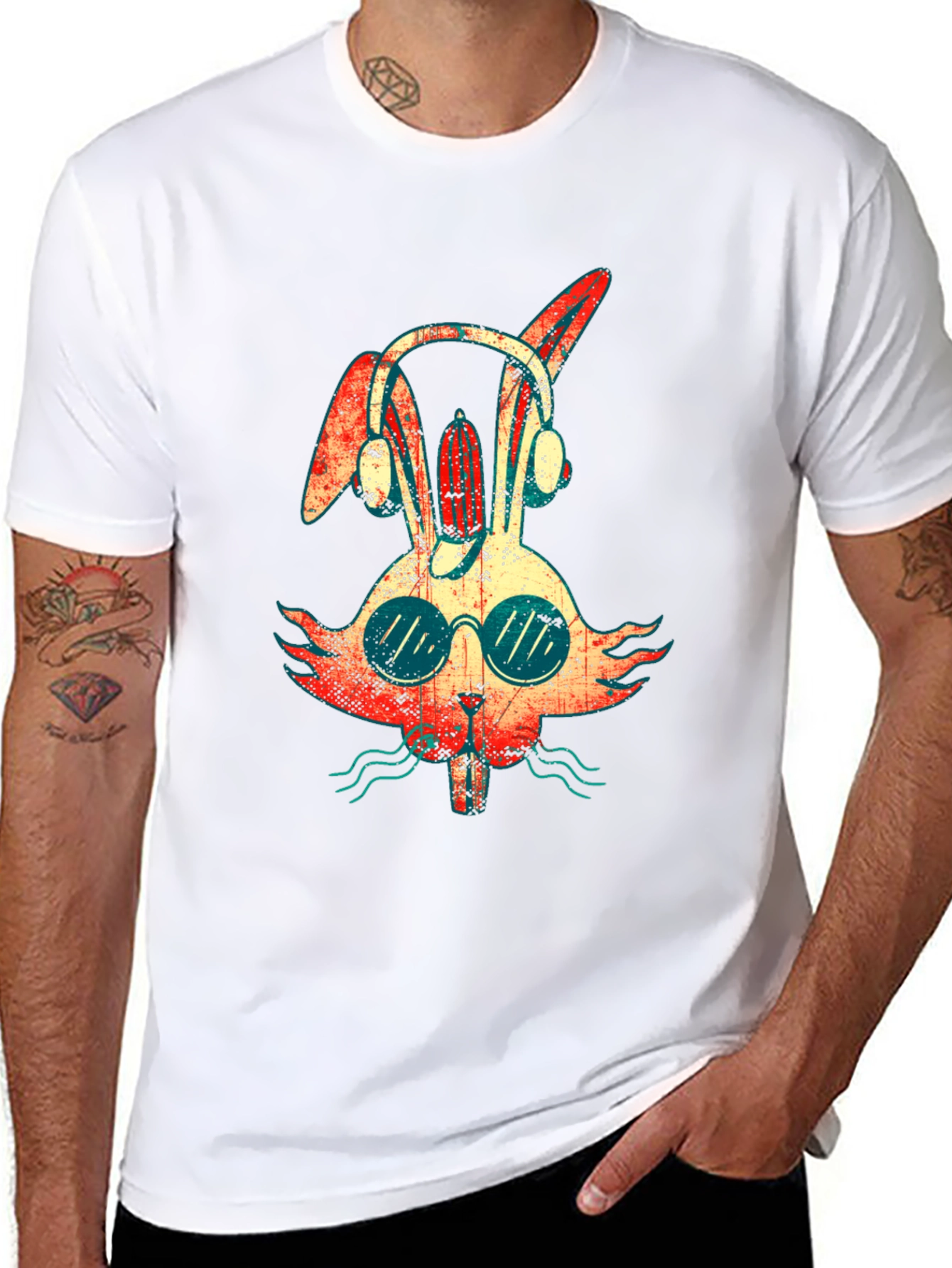 Retro Bunny Graphic Tee