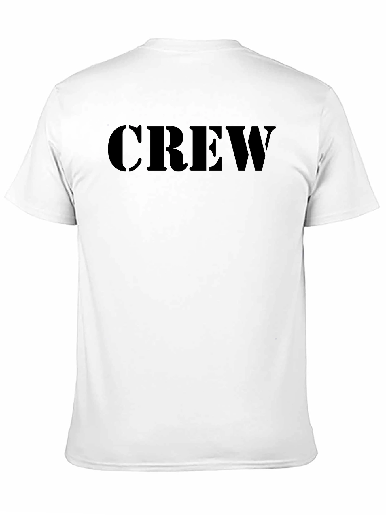 Black Crew T-Shirt - Classic & Comfortable