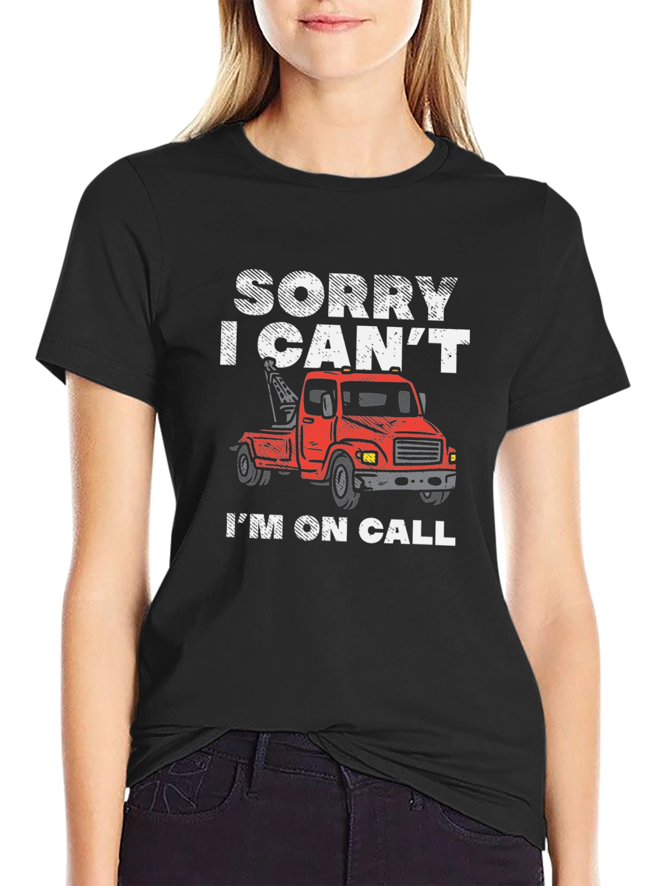 Sorry I Cant Im On Call Graphic Tee