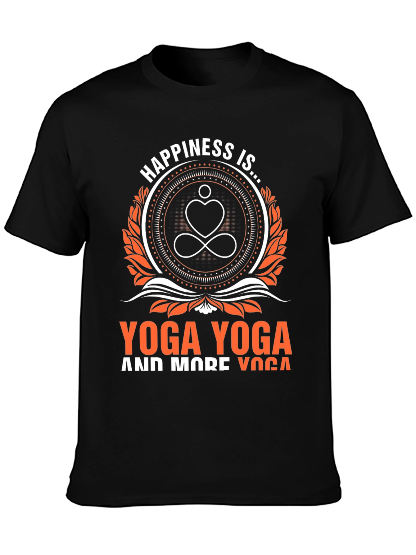 Yoga Happiness Graphic Tee