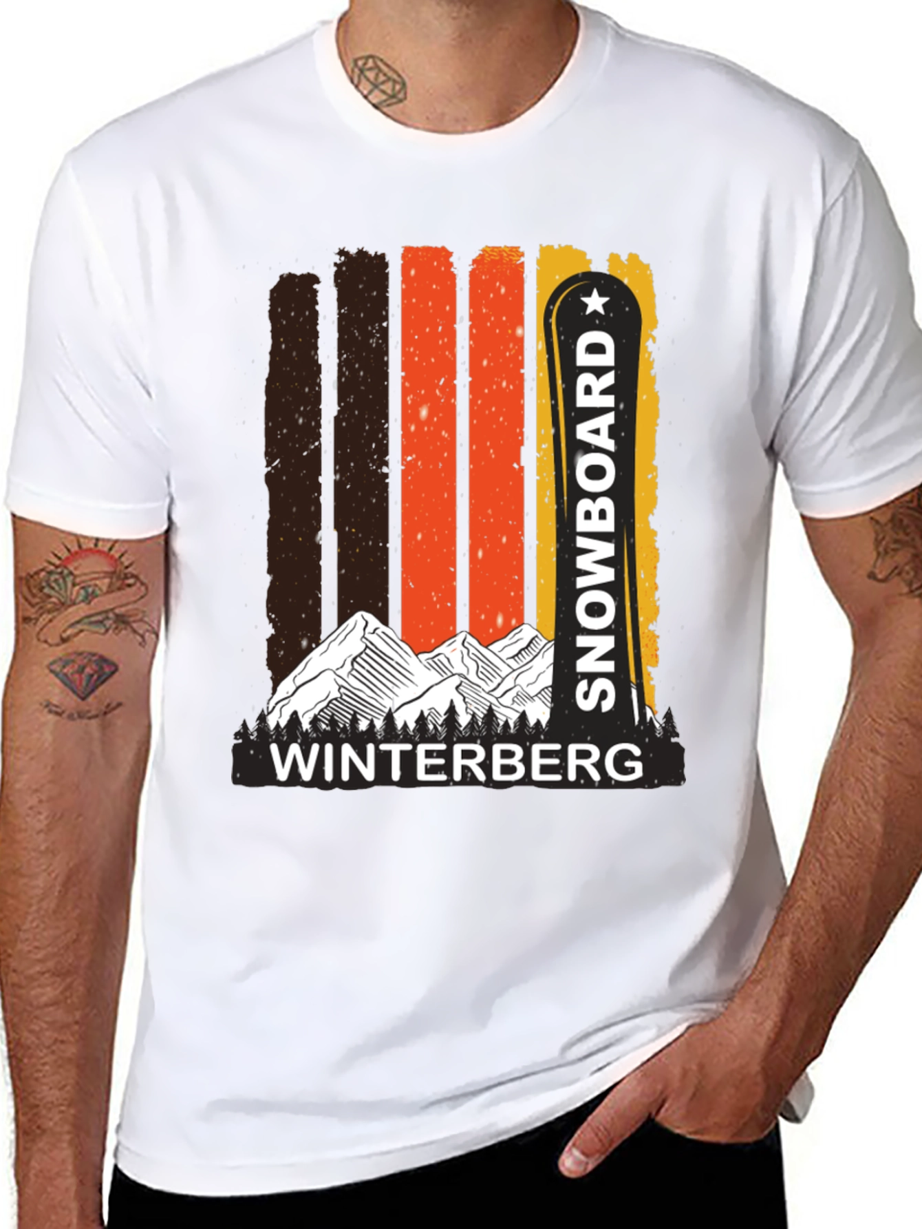 Winterberg Snowboard Graphic T-Shirt