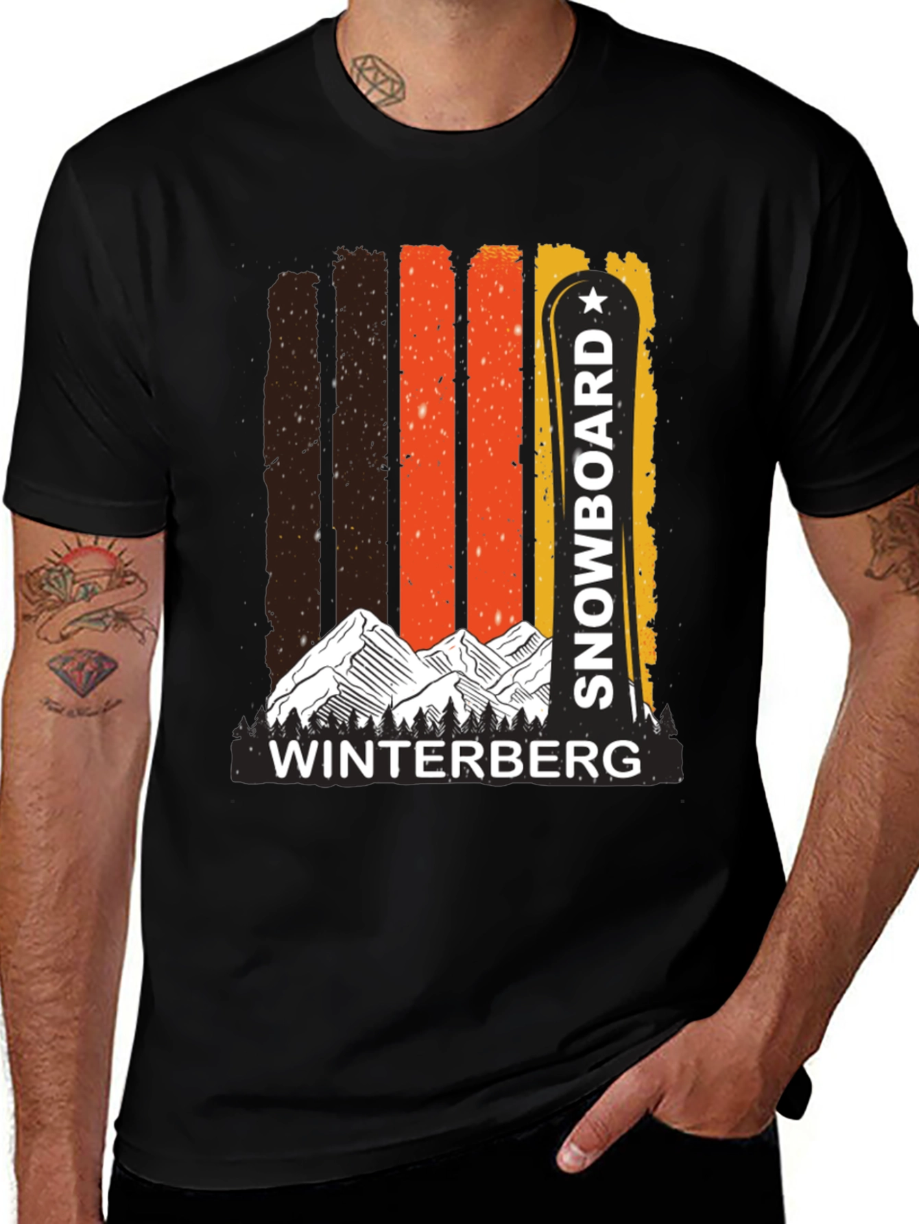 Winterberg Snowboard Graphic T-Shirt