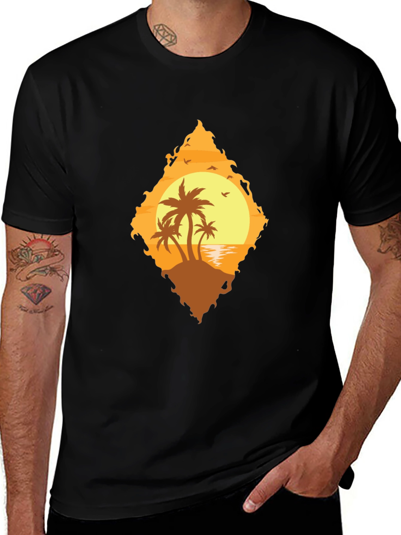 Tropical Island Graphic Tee