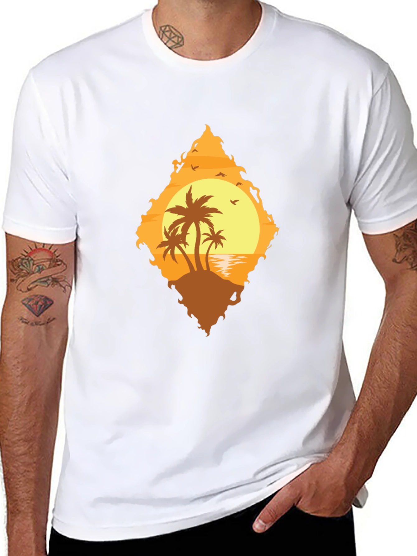 Tropical Island Graphic Tee