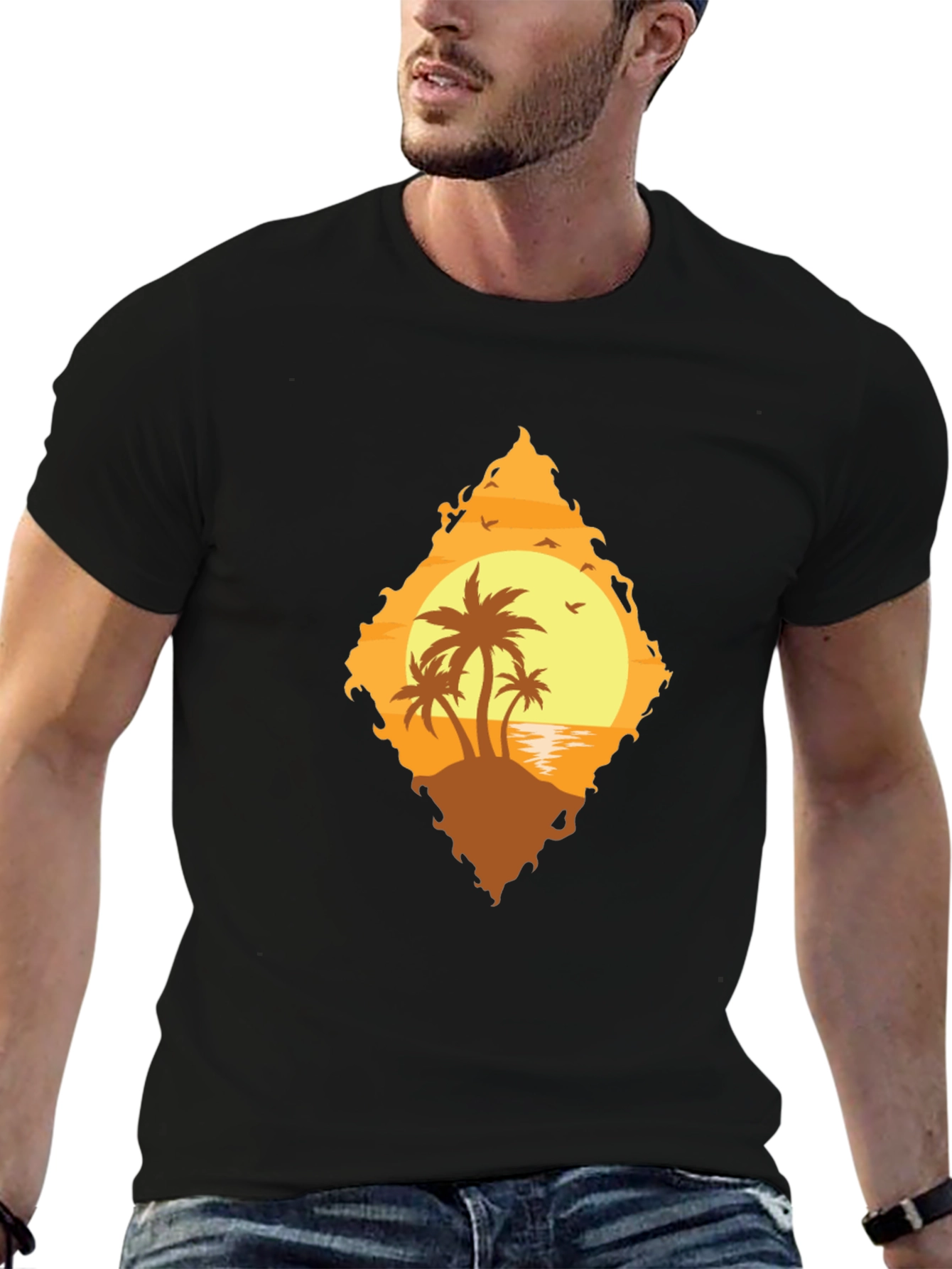 Tropical Island Graphic Tee