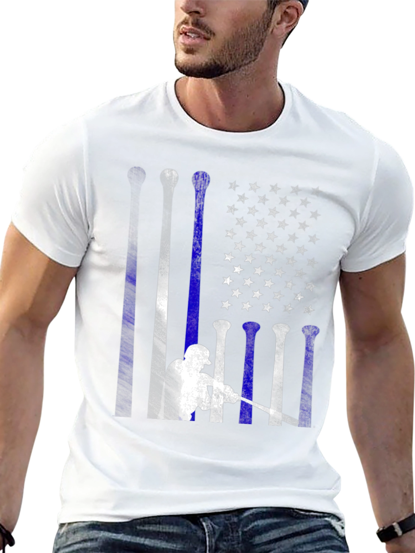 Baseball Flag Graphic Tee