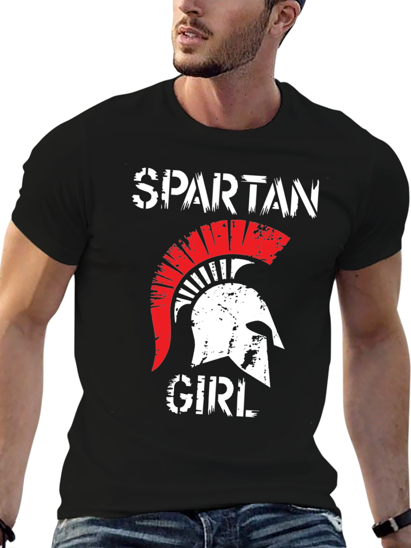 Spartan Girl Graphic T-Shirt