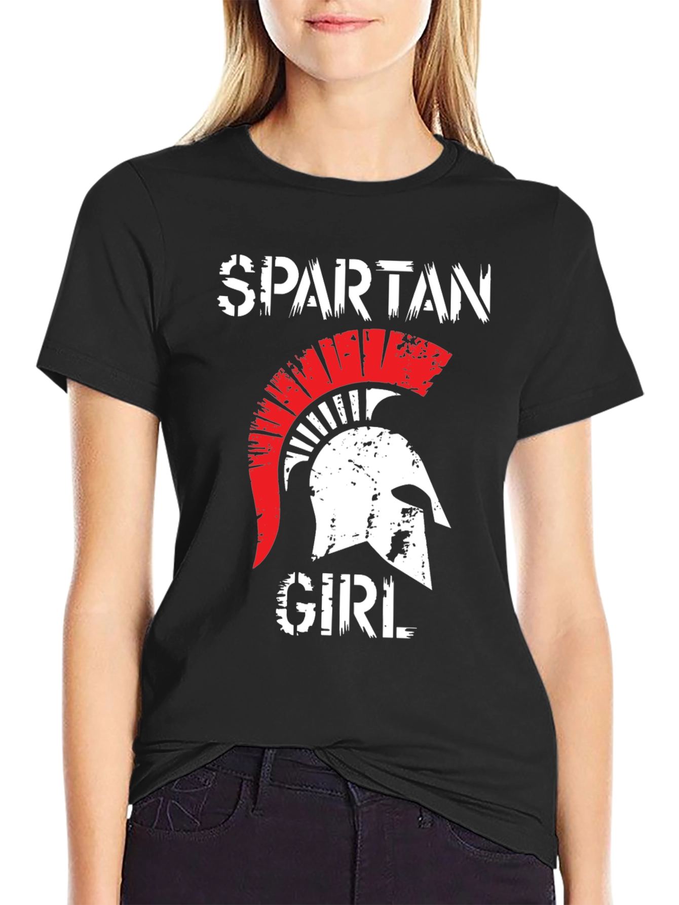 Spartan Girl Graphic T-Shirt