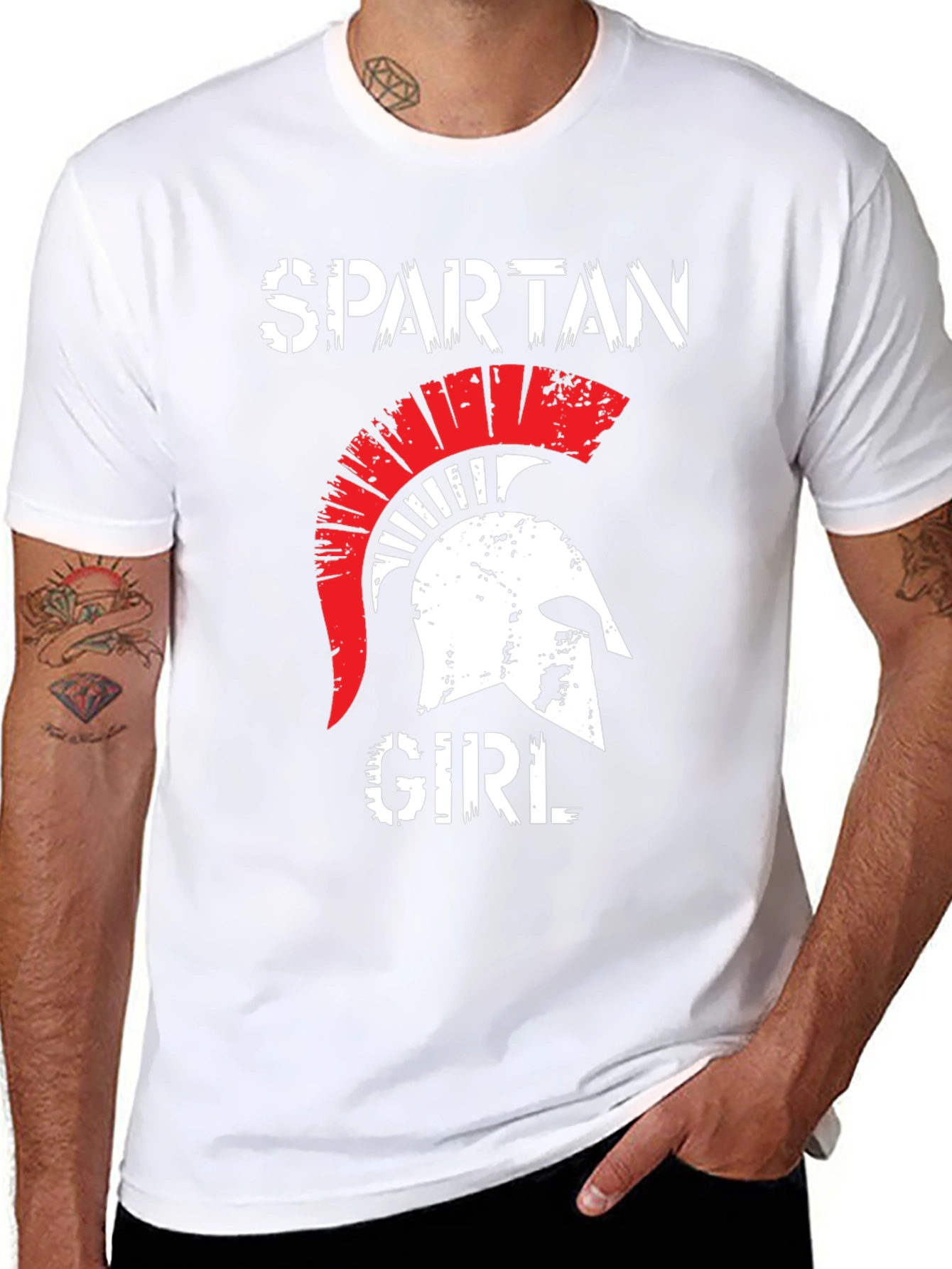 Spartan Girl Graphic T-Shirt