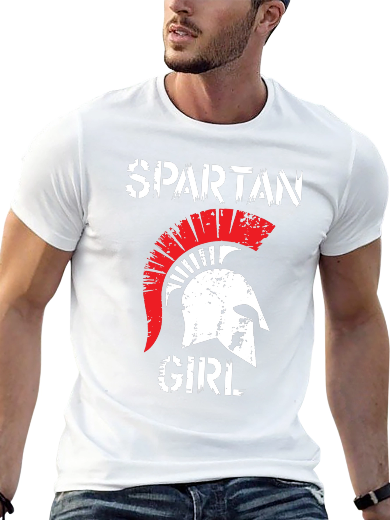Spartan Girl Graphic T-Shirt