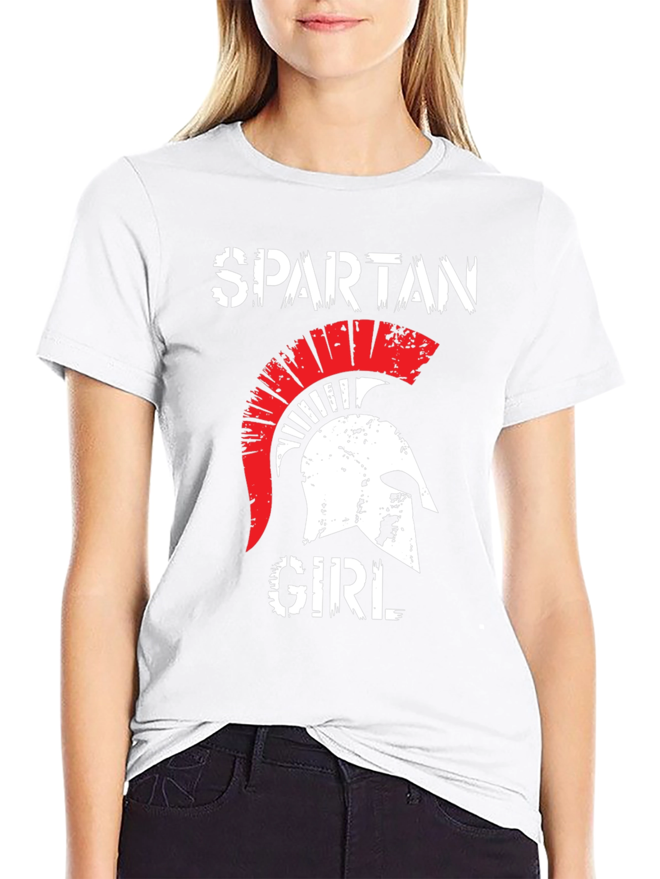 Spartan Girl Graphic T-Shirt