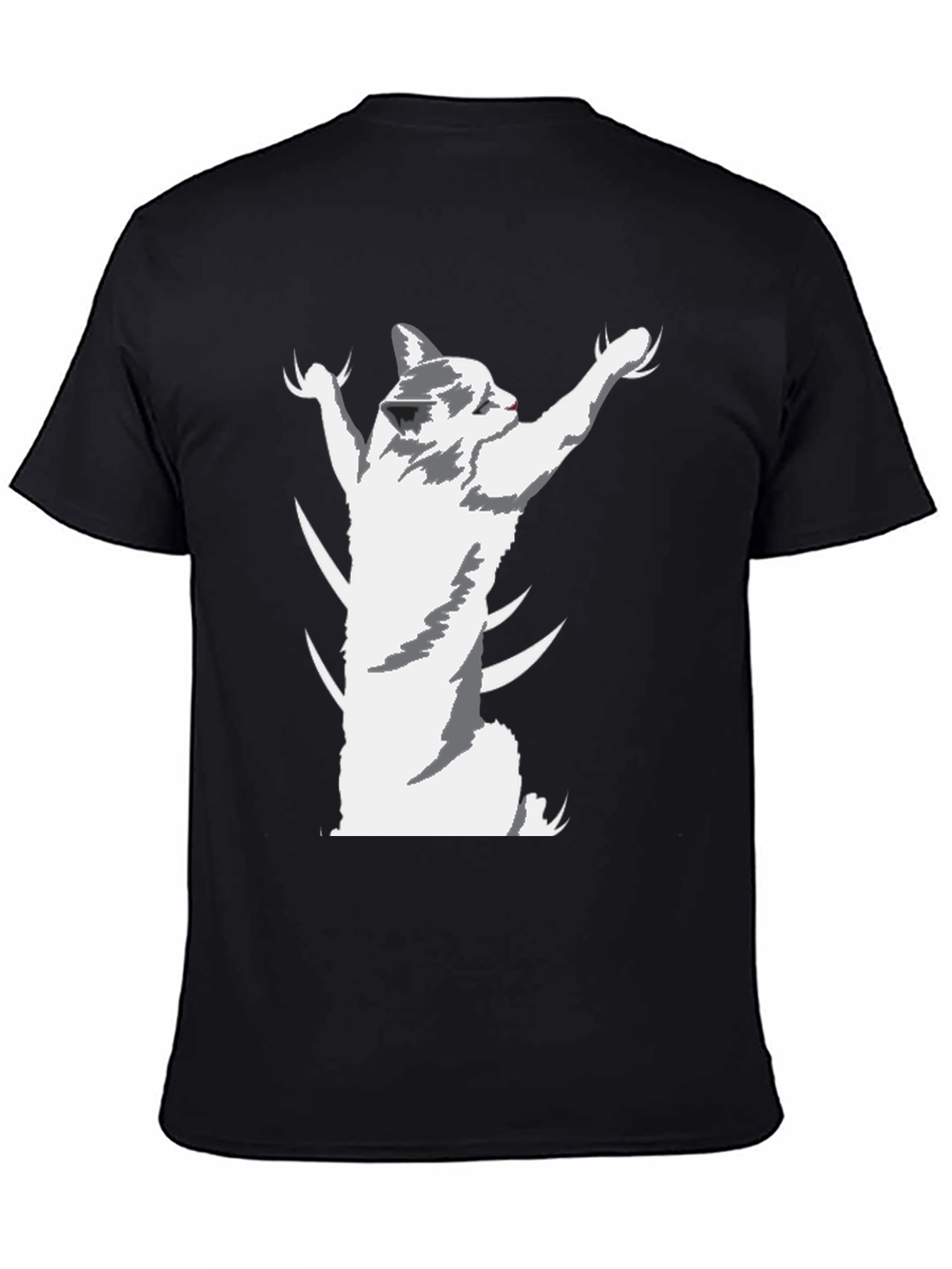 Cat Scratch Fever T-Shirt - Black Graphic Tee