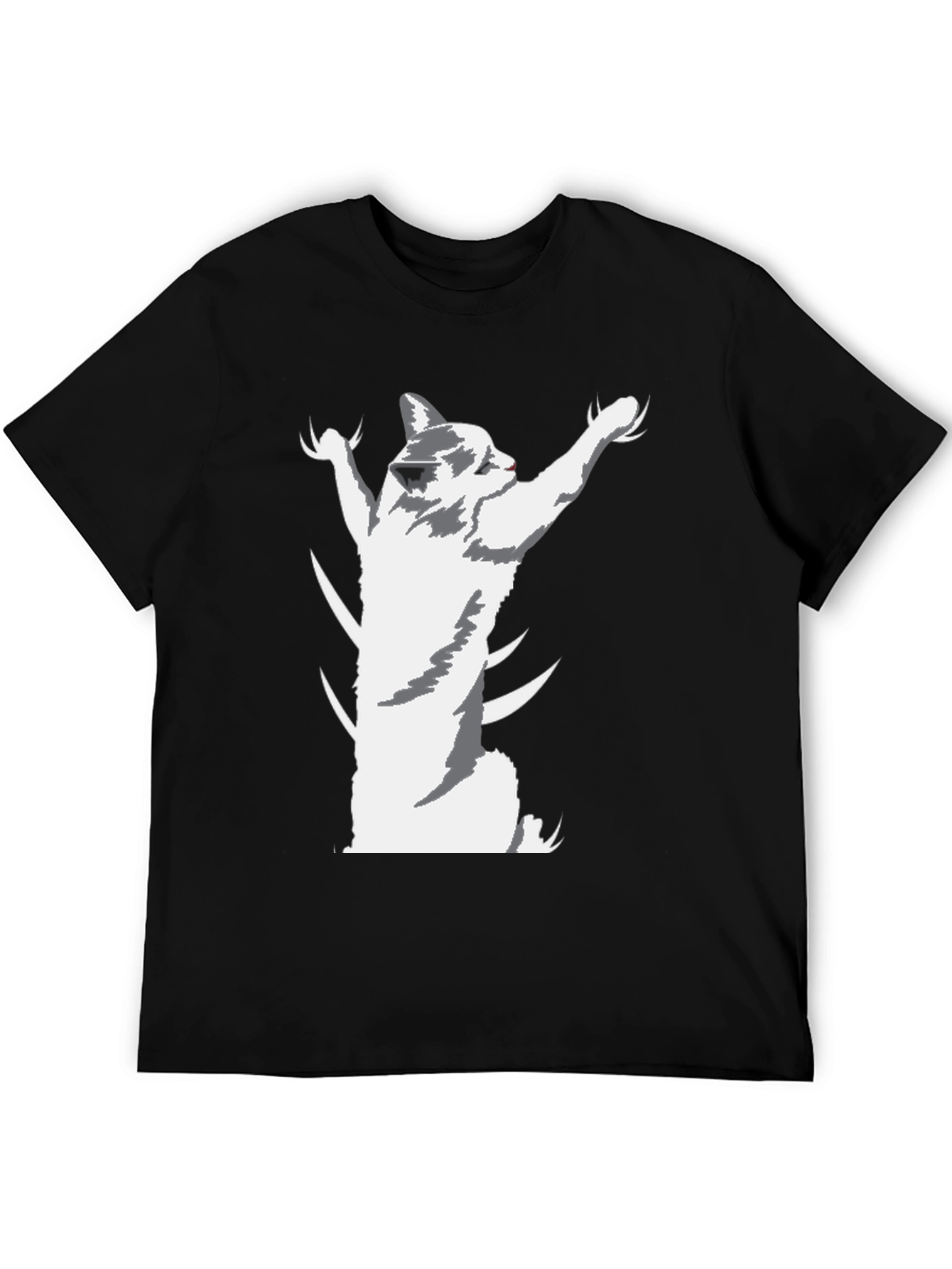 Cat Scratch Fever T-Shirt - Black Graphic Tee