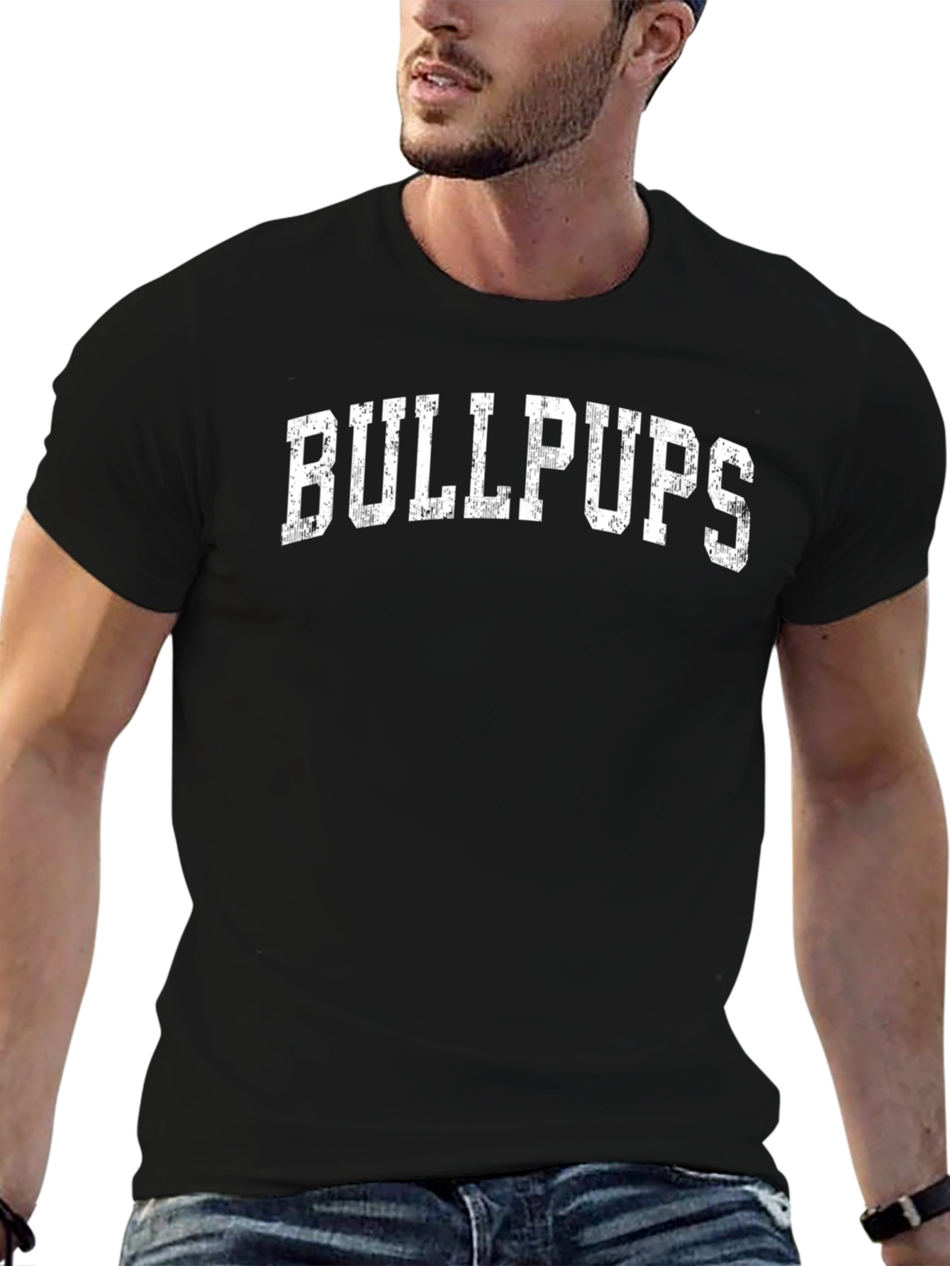 Bullpups Graphic T-Shirt - Black
