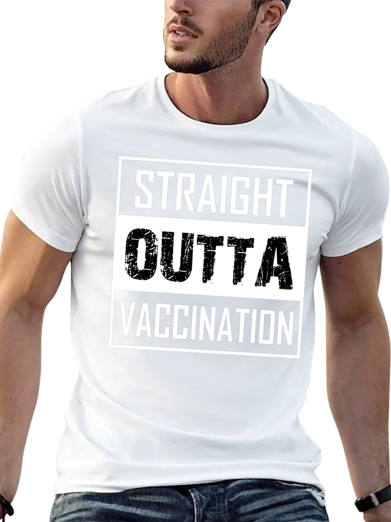 Straight Outta Vaccination T-Shirt