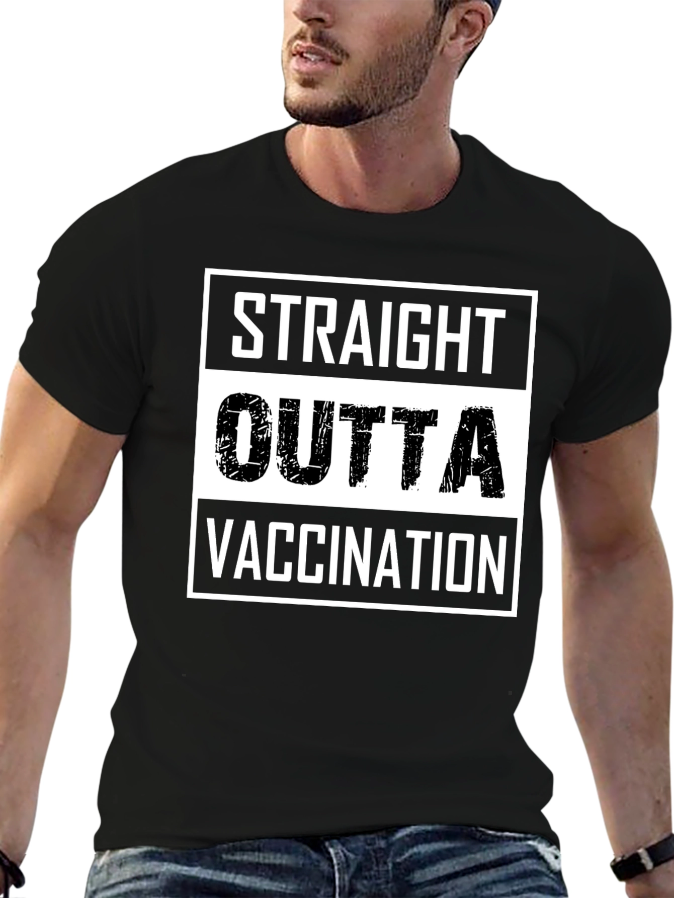 Straight Outta Vaccination T-Shirt
