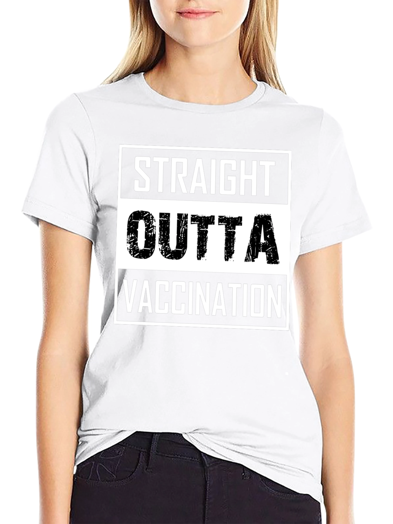 Straight Outta Vaccination T-Shirt