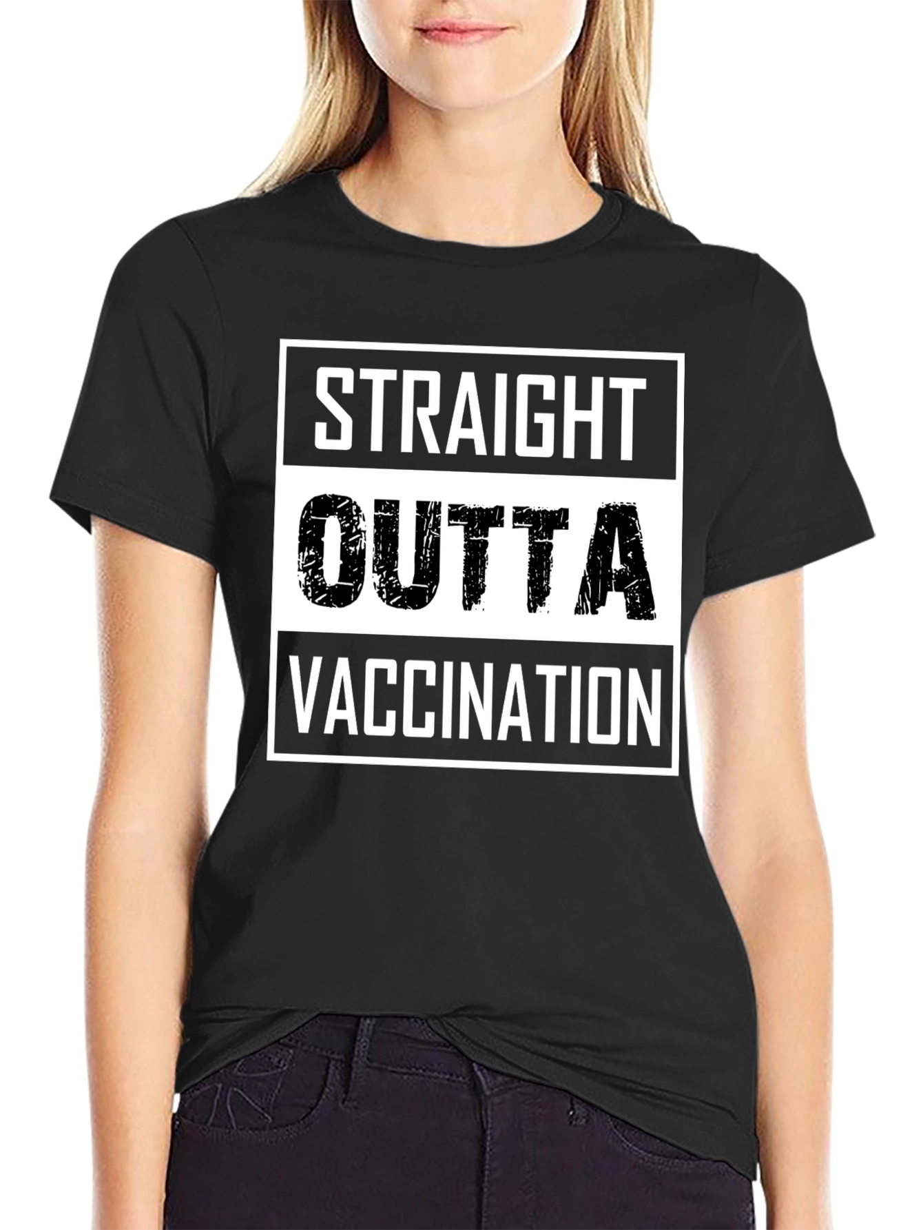 Straight Outta Vaccination T-Shirt