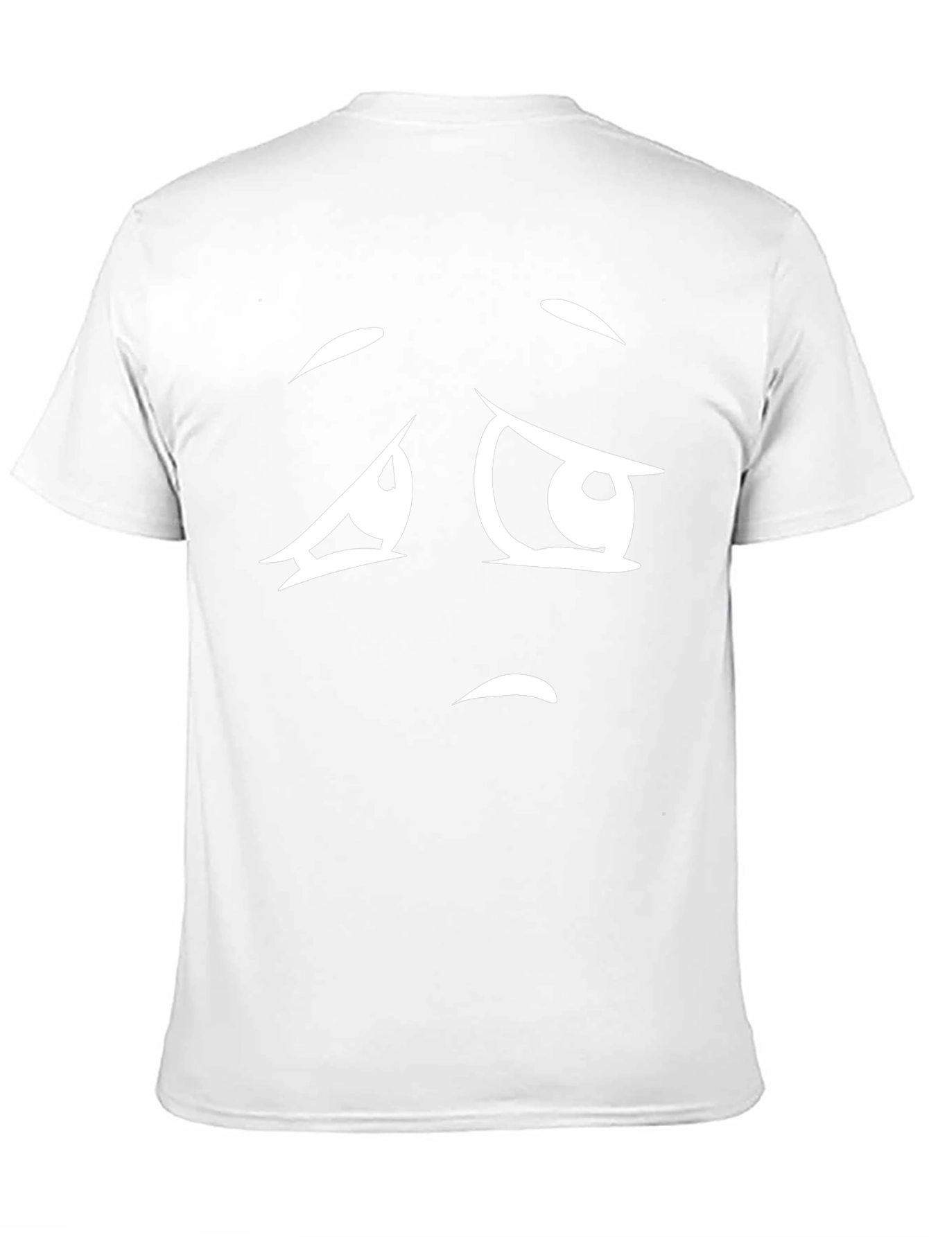 Sad Face Graphic T-Shirt - Unisex Casual Tee