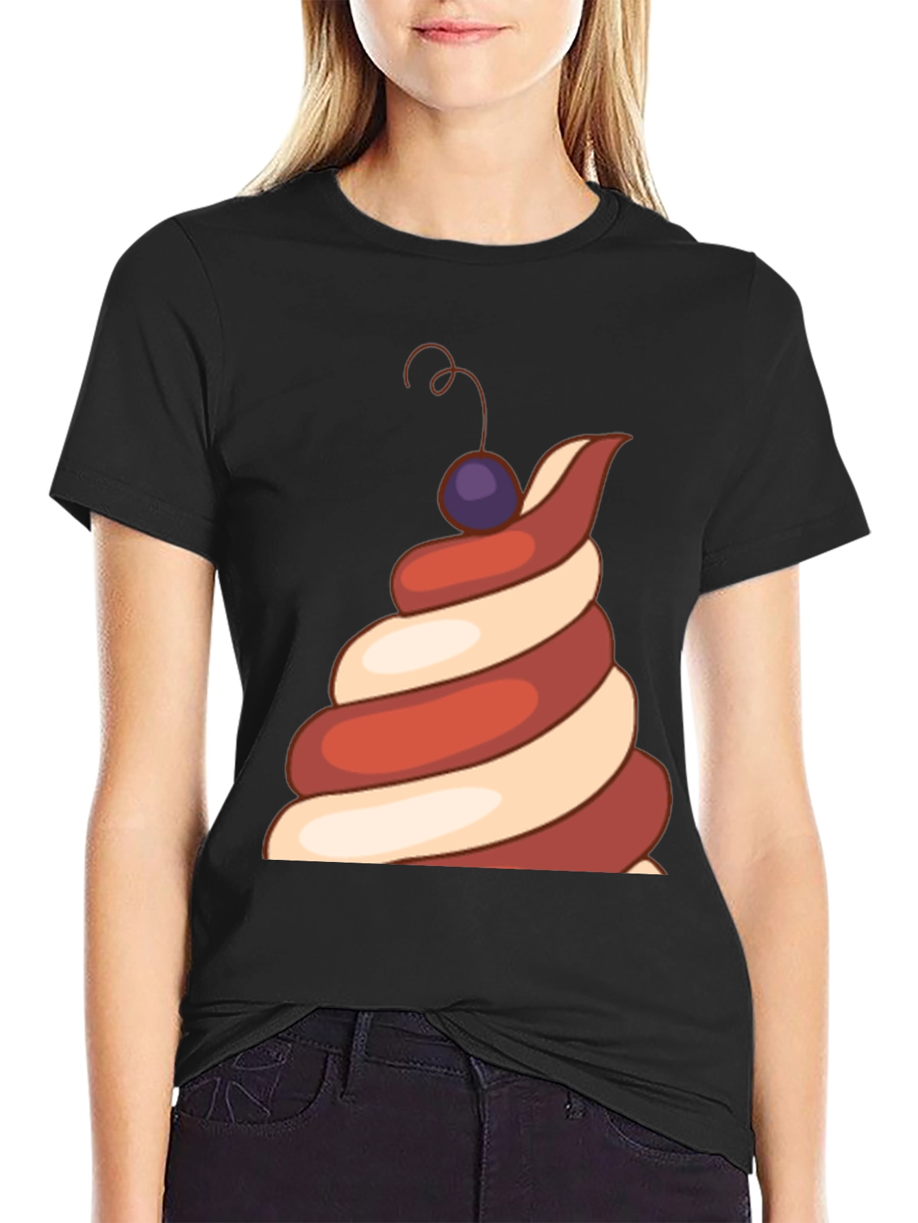 Swirl Treat Graphic Tee - Soft Style T-Shirt