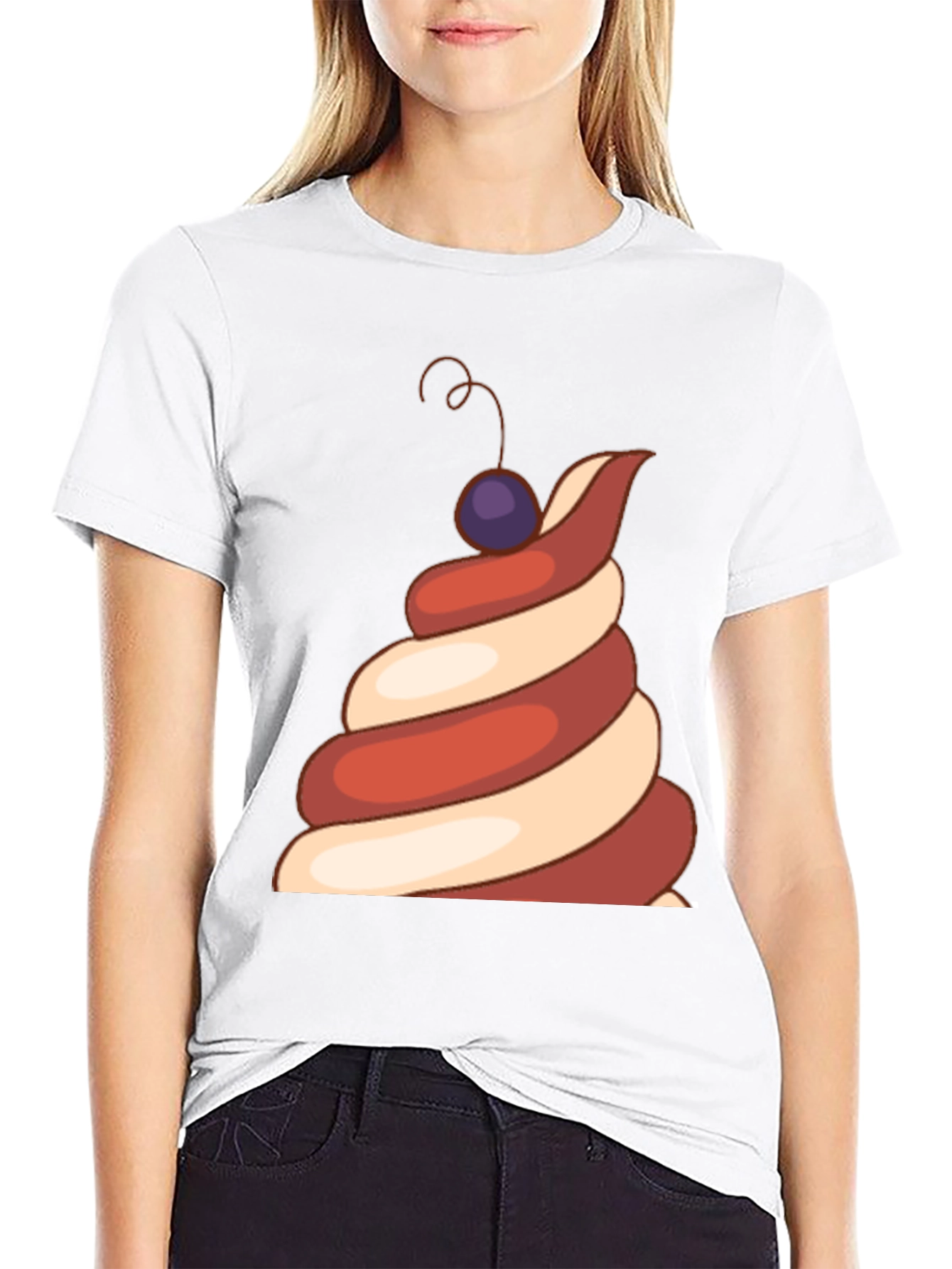 Swirl Treat Graphic Tee - Soft Style T-Shirt