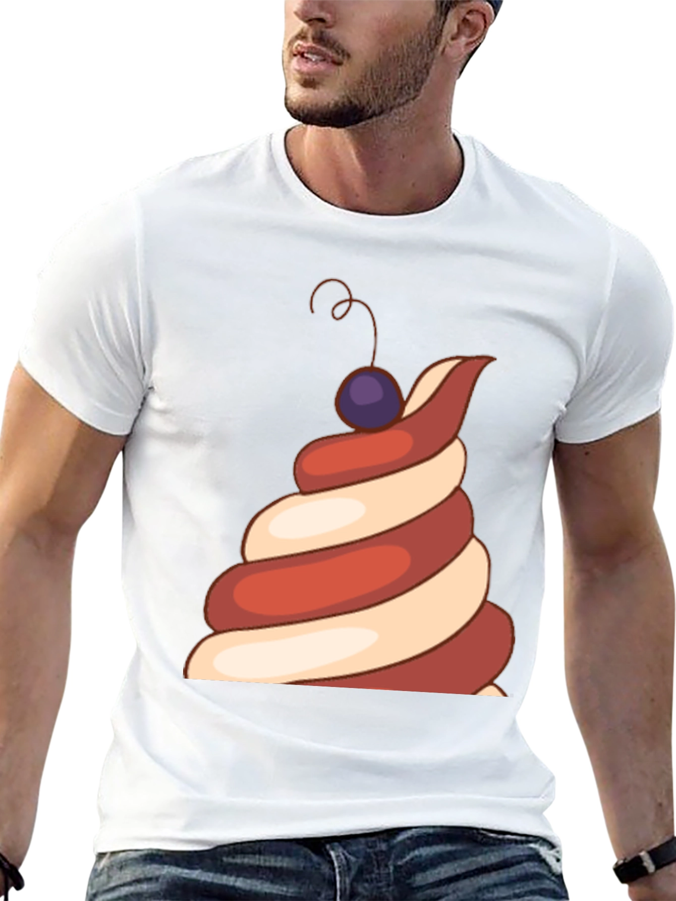 Swirl Treat Graphic Tee - Soft Style T-Shirt