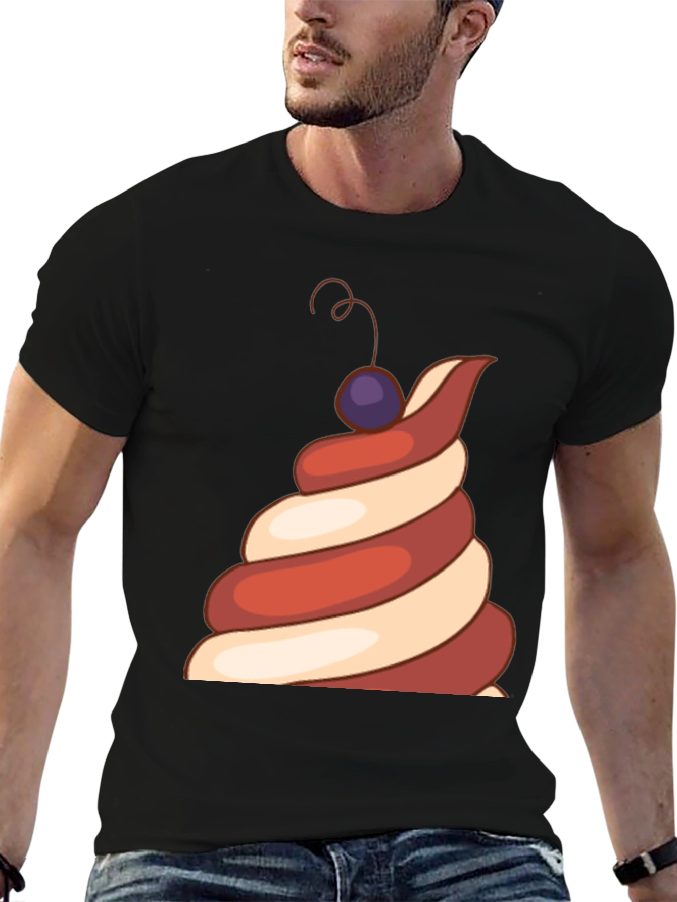Swirl Treat Graphic Tee - Soft Style T-Shirt