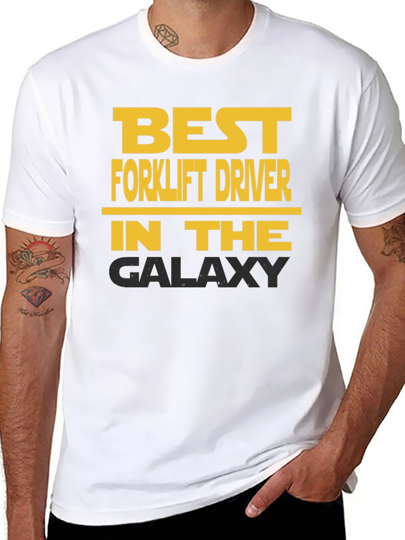 Best Forklift Driver in The Galaxy T-Shirt