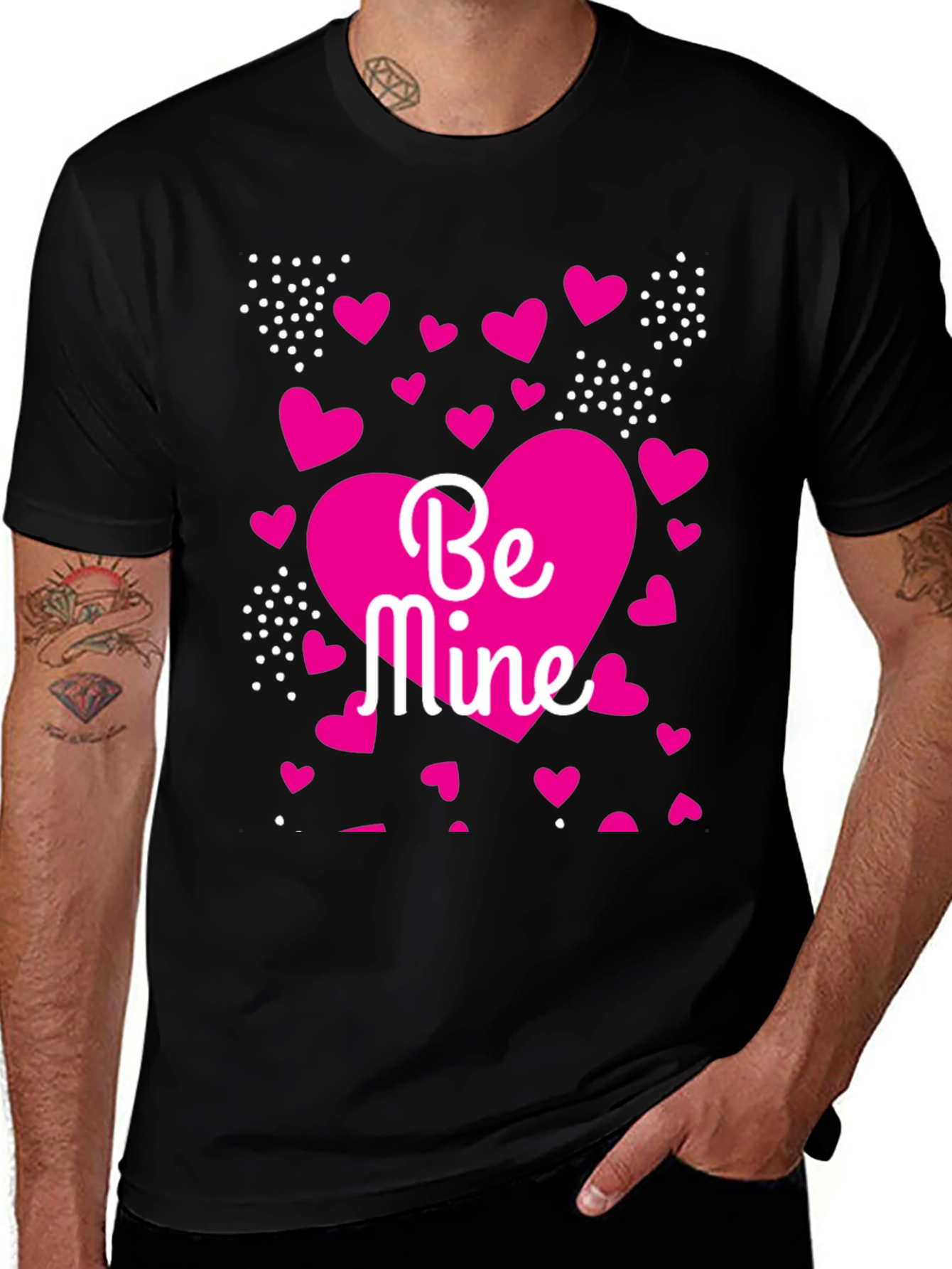 Be Mine Valentines Day Graphic Tee