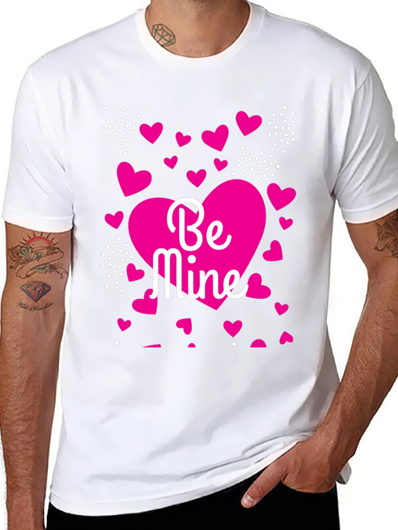 Be Mine Valentines Day Graphic Tee