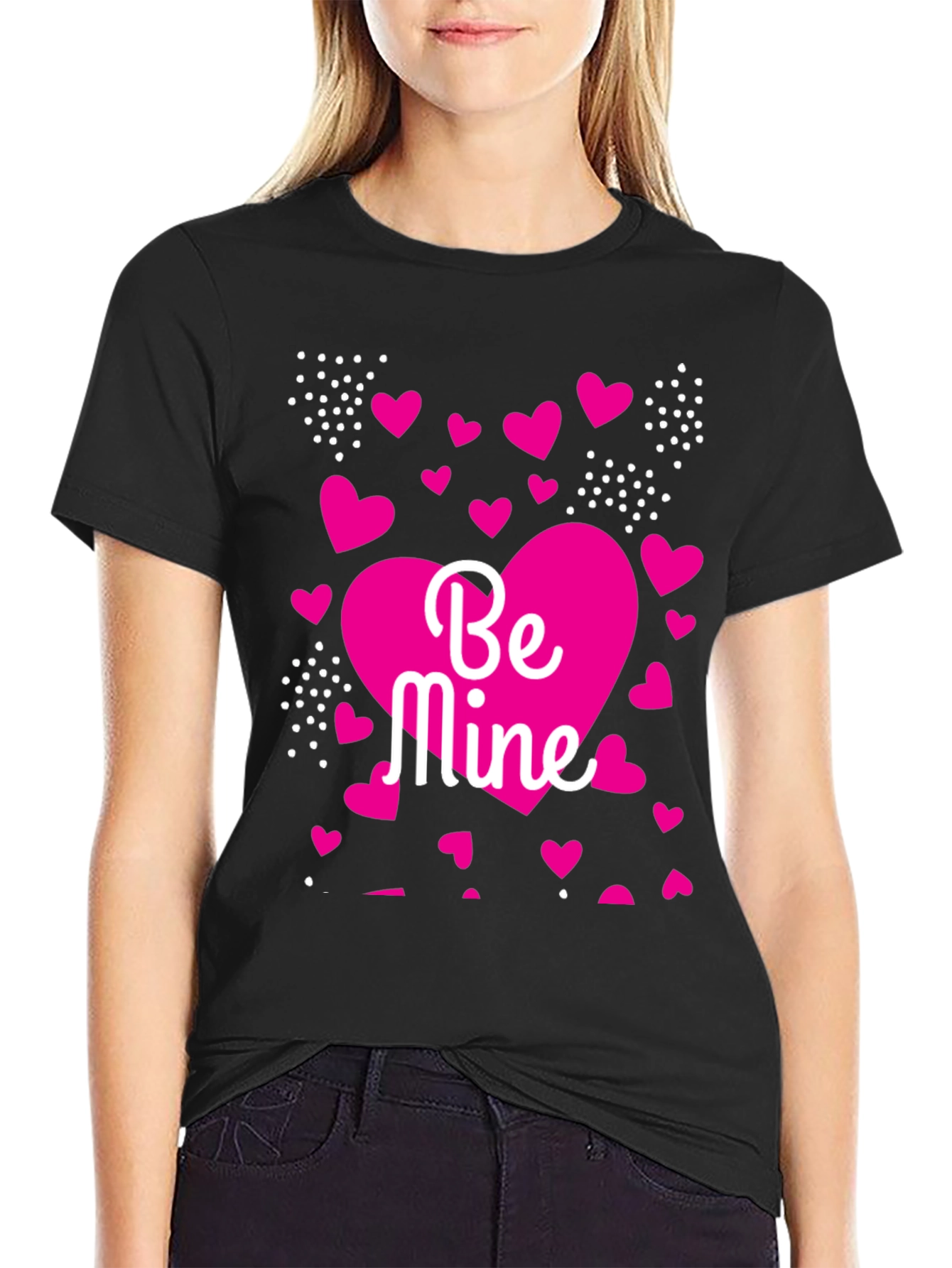 Be Mine Valentines Day Graphic Tee