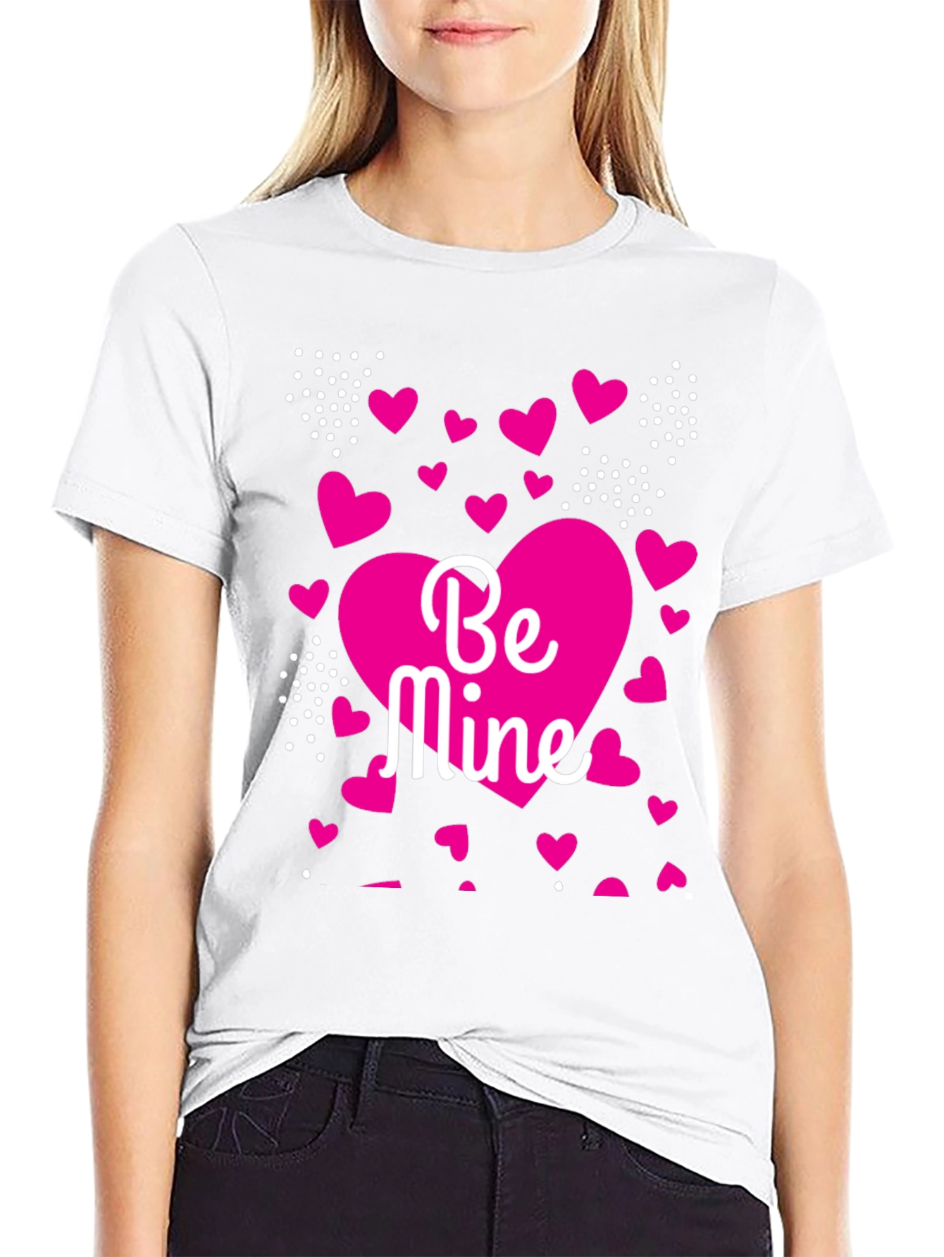 Be Mine Valentines Day Graphic Tee